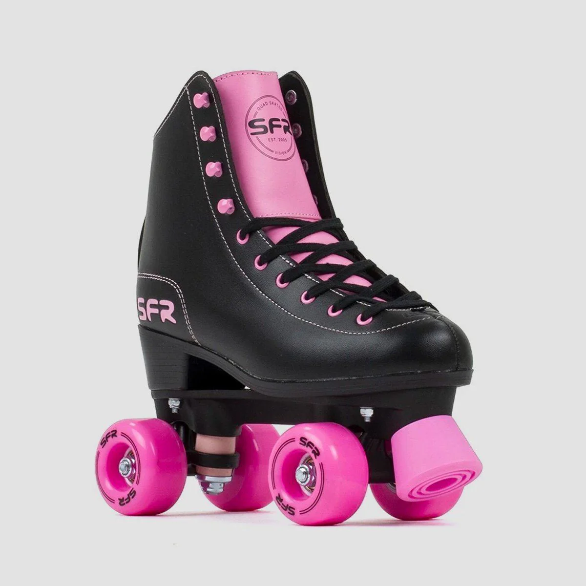 SFR Figure Quad Skates Black/Pink - Image 3