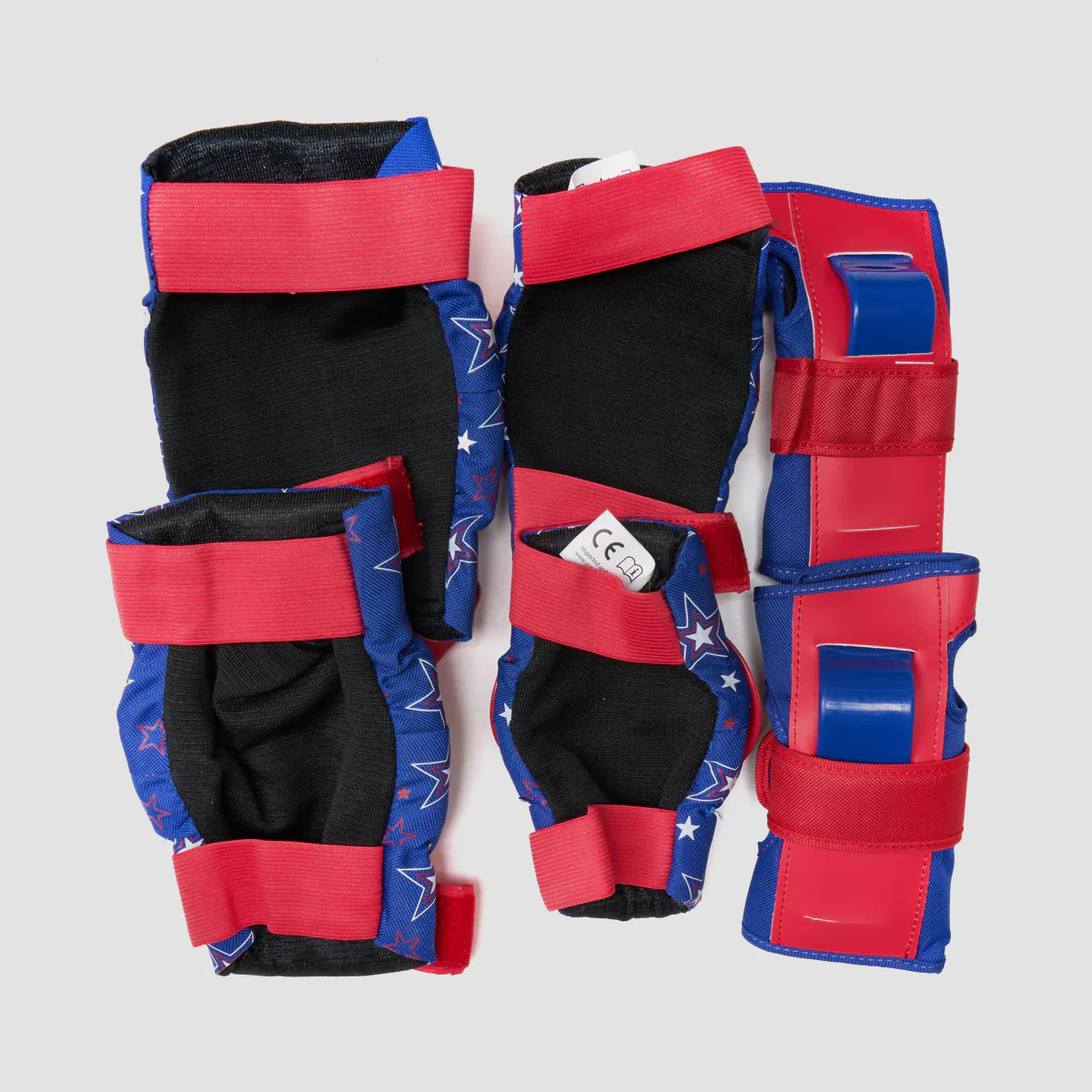 SFR Star Triple Pad Set Red/Blue - Kids - Image 2