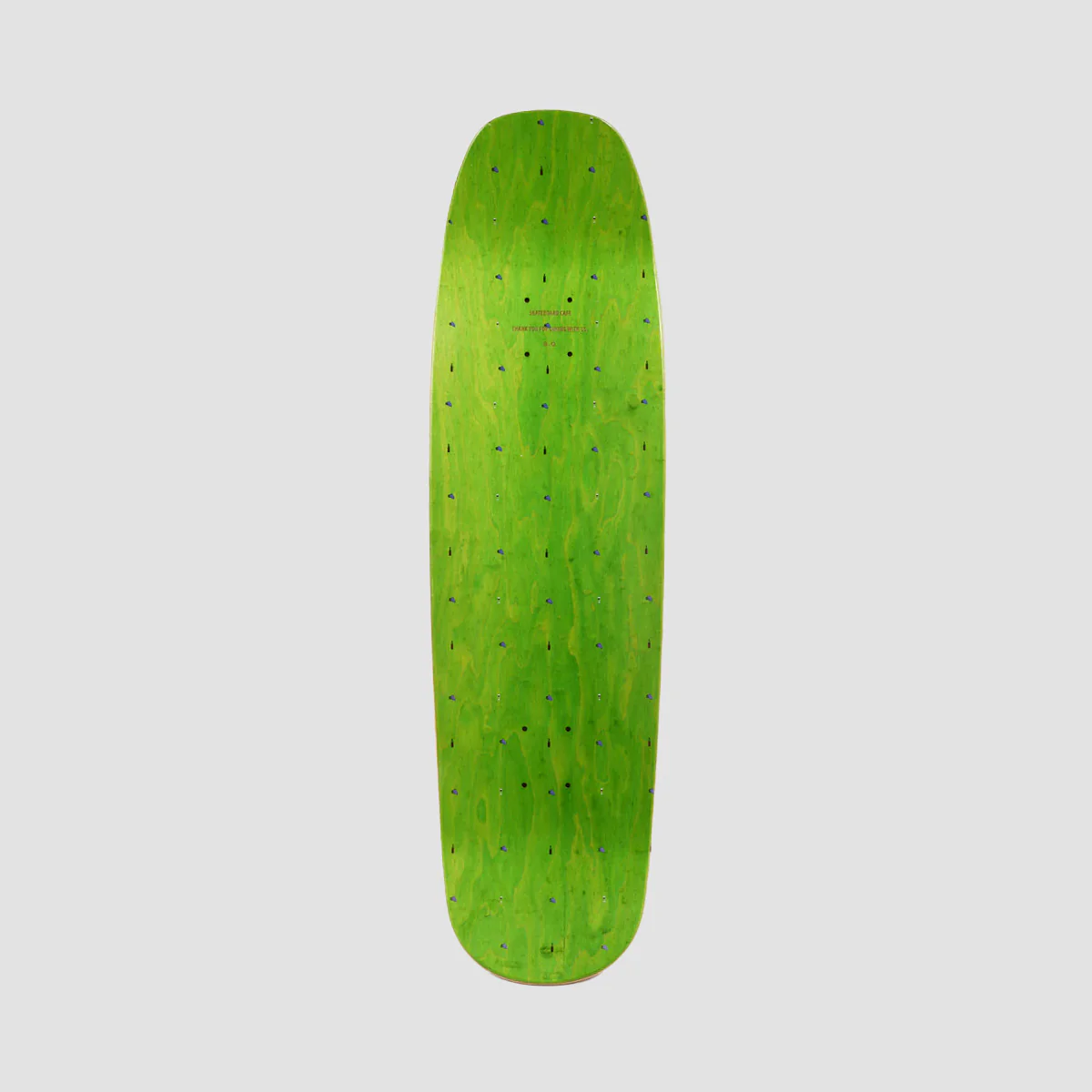 Skateboard Cafe Vino Cruiser Skateboard Deck Black - 9" - Image 2