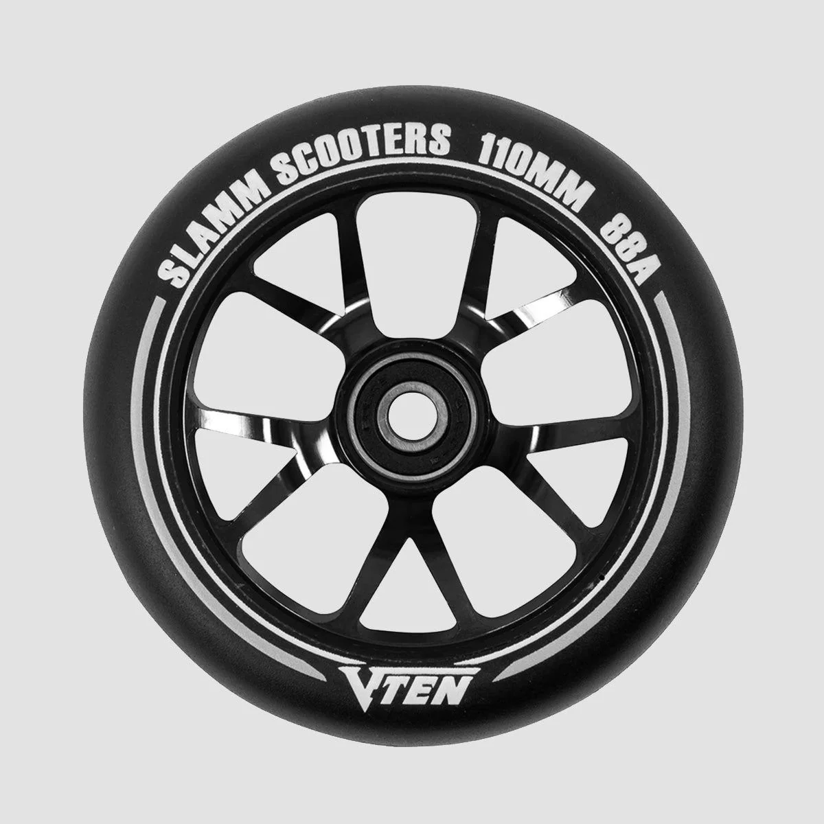 Slamm V-Ten II 88A Scooter Wheel x1 Black 110mm