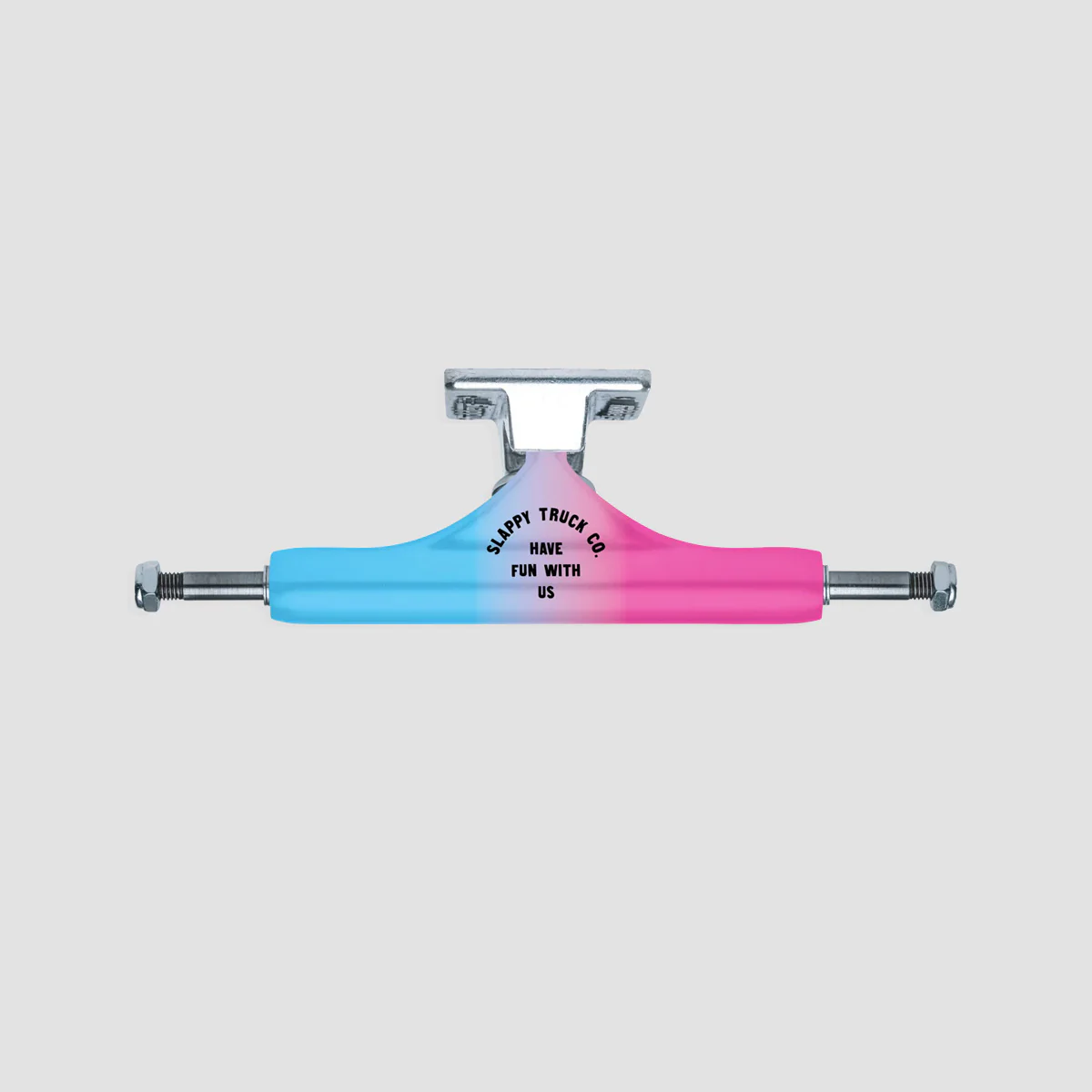 Slappy ST1 Classic Arisa Trew Skateboard Trucks 1 Pair Pink Fade - 8.25
