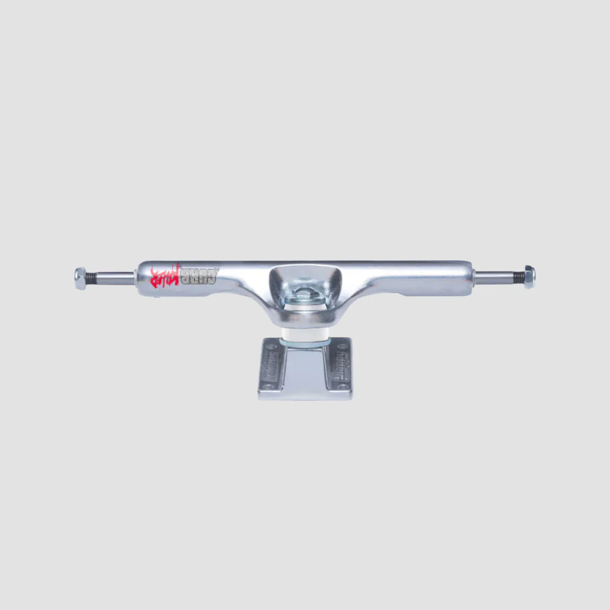 Slappy ST1 Curb Killer Skateboard Trucks 1 Pair Polished - 9" - Image 2