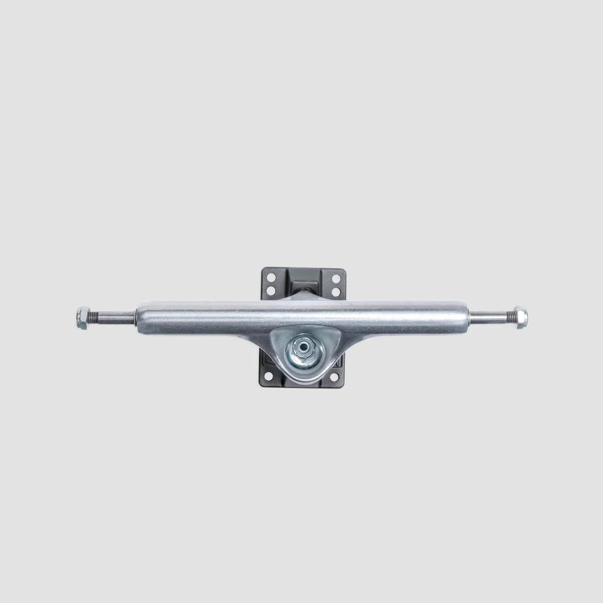 Slappy ST1 Hollow Lights (6 Hole Baseplate) Skateboard Trucks 1 Pair Gun Metal - 9" - Image 3