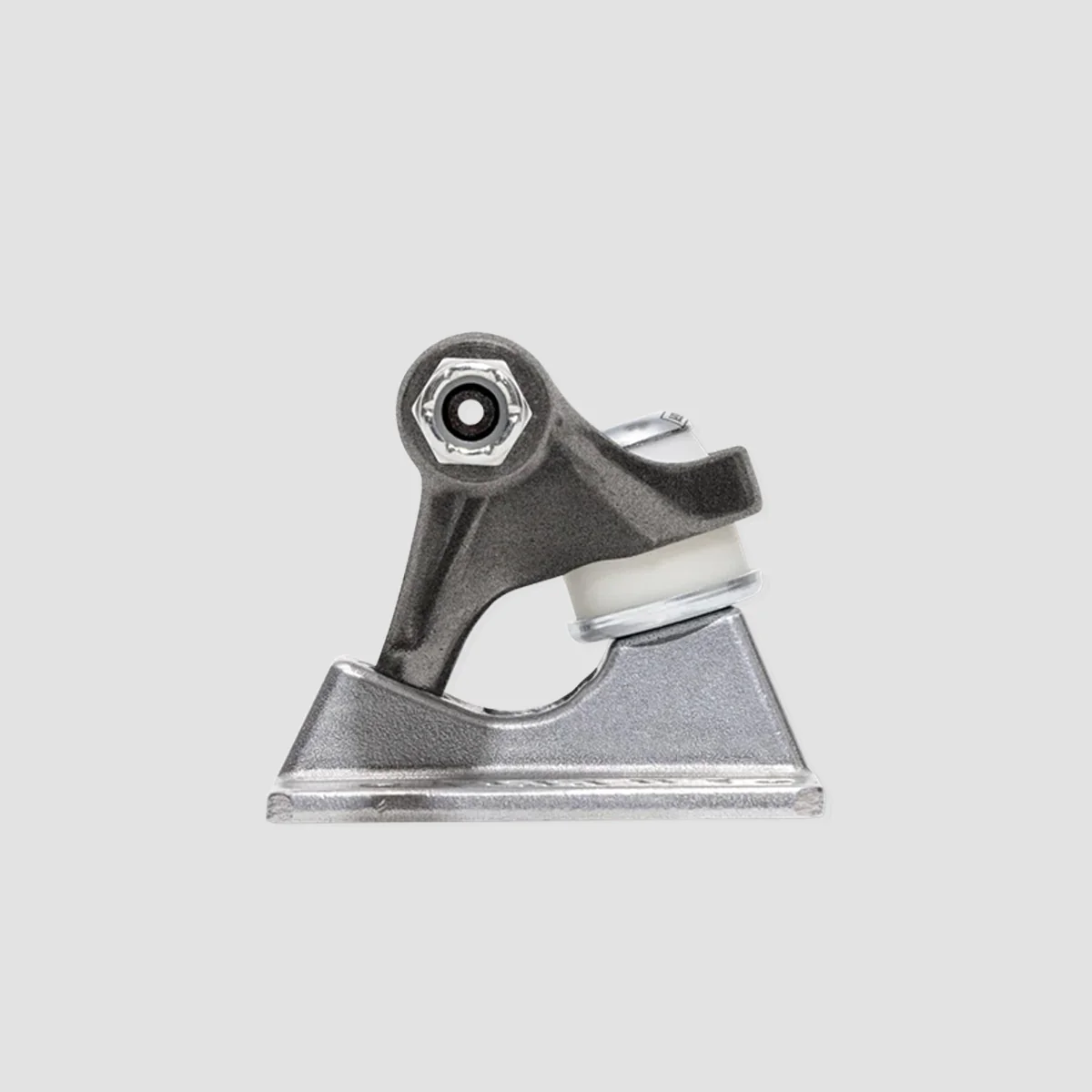 Slappy ST1 Inverted Hollow Lights/Ultra Low Kingpin Skateboard Trucks 1 Pair Gunmetal/Polished/White Gold - 8.25" - Image 3