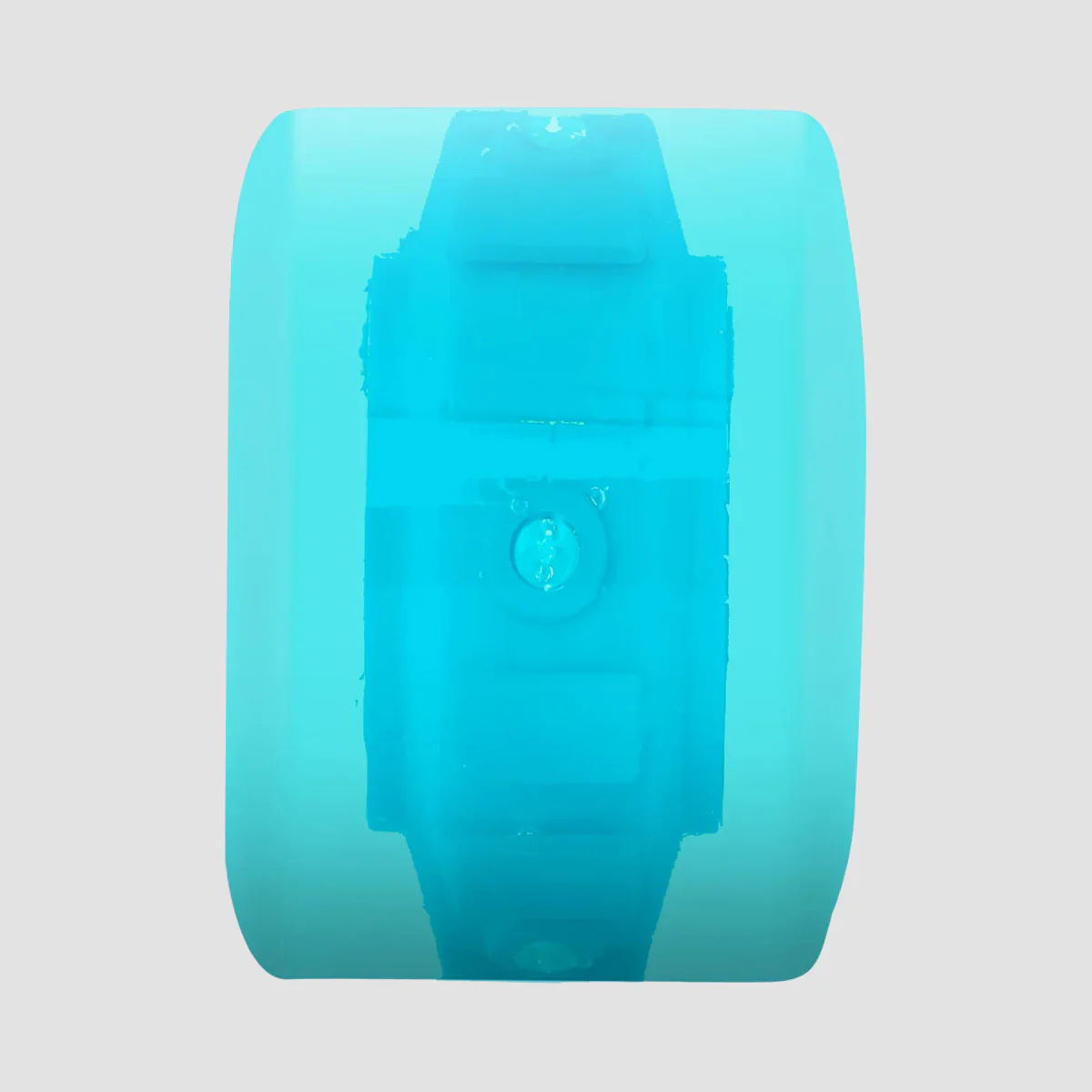 Slime Balls Chrome Light Ups OG 78a Skateboard Wheels Slime Trans Blue 66mm - Image 3