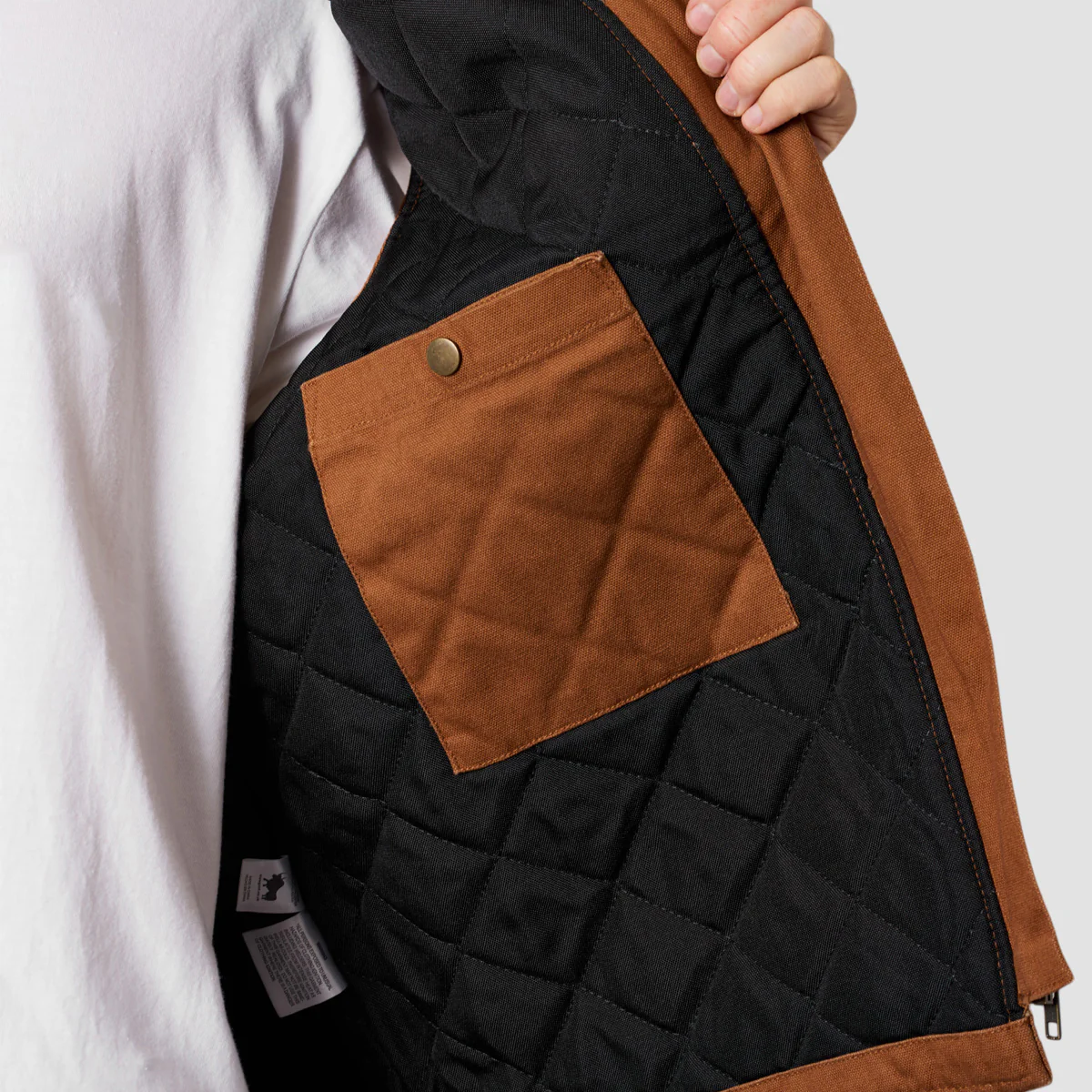 Slowgold The Grand Tourer DLX Vest Shadow Brown - Image 6