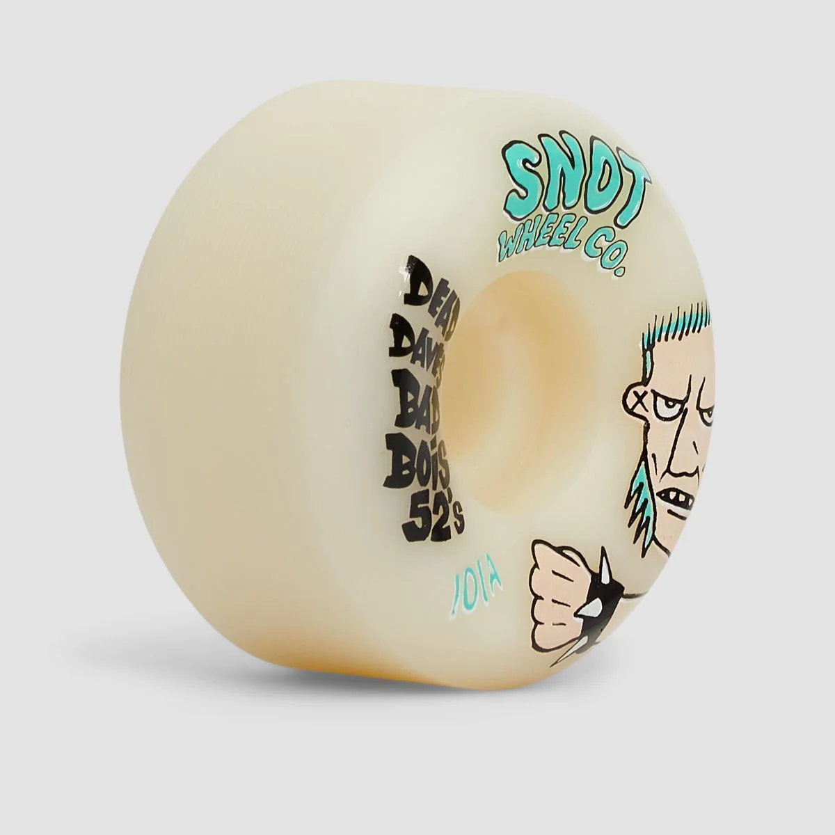 Snot Dead Daves Bad Boys 101A Conical Skateboard Wheels Raw 52mm - Image 2