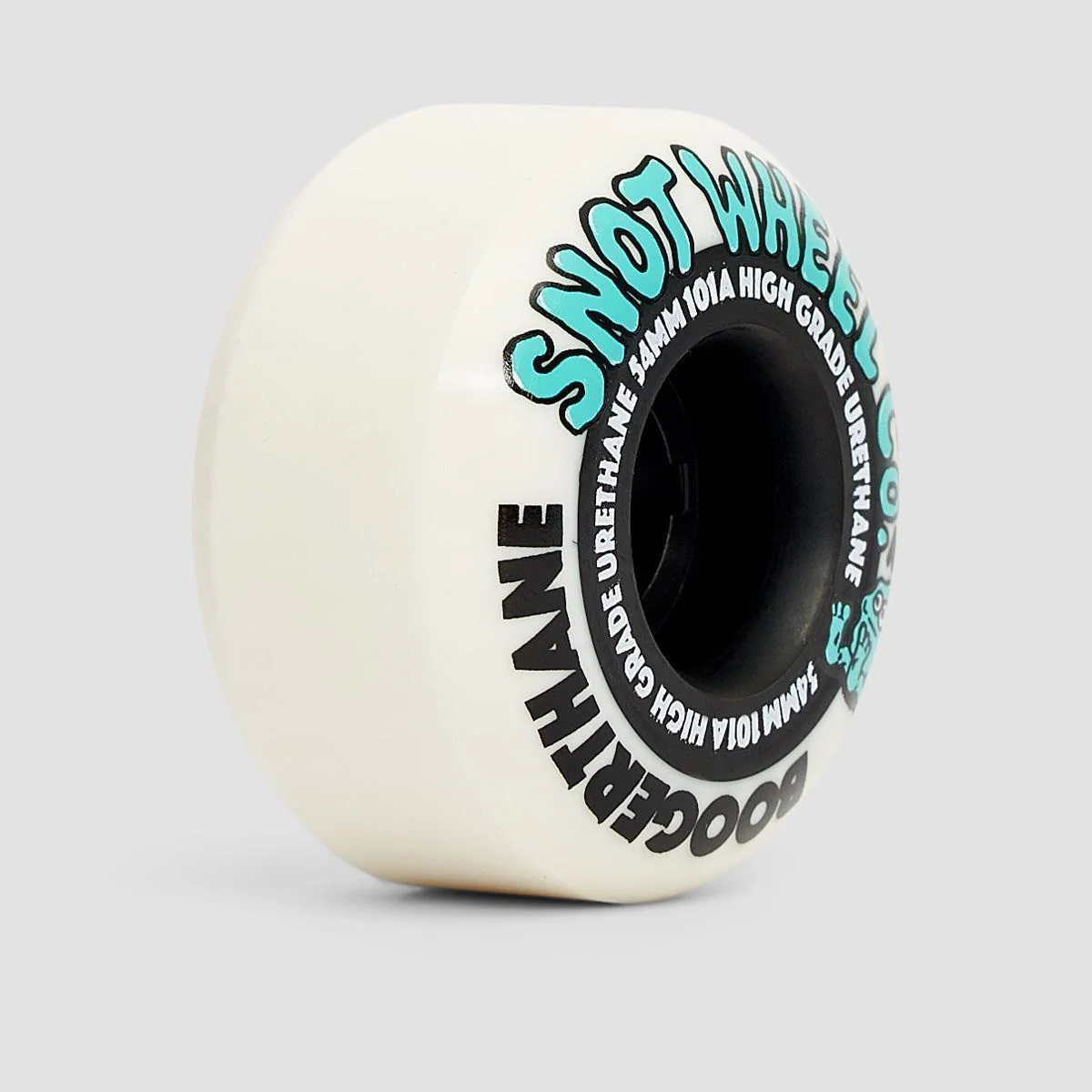 Snot Team 101A Skateboard Wheels White/Black 54mm - Image 2