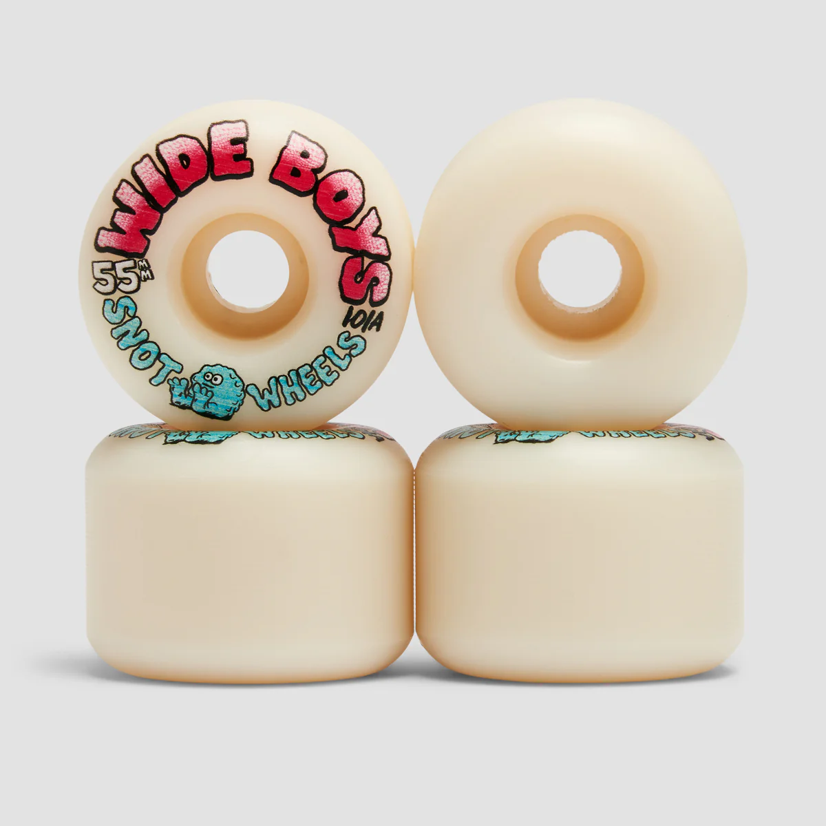 Snot Wide Boys 101A Skateboard Wheels Glow In The Dark 55mm