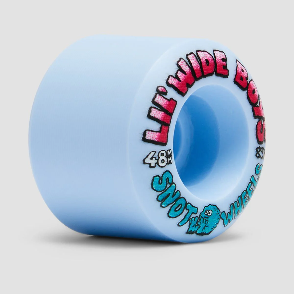 Snot Wide Boys 83B Skateboard Wheels Ice Blue 48mm - Image 2
