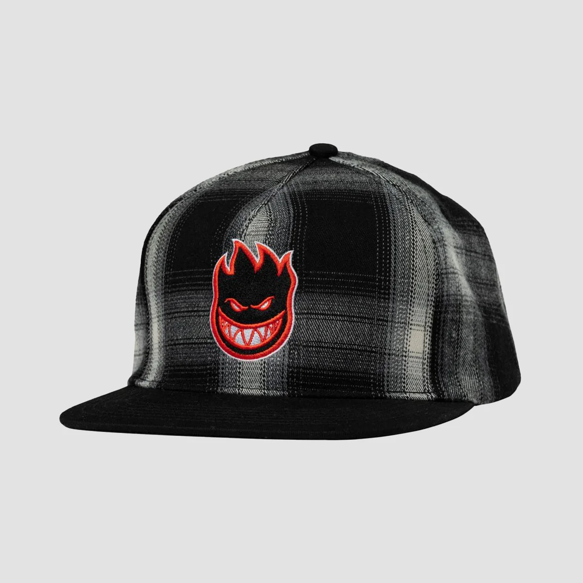 Spitfire Bighead Fill Snapback Cap Plaid