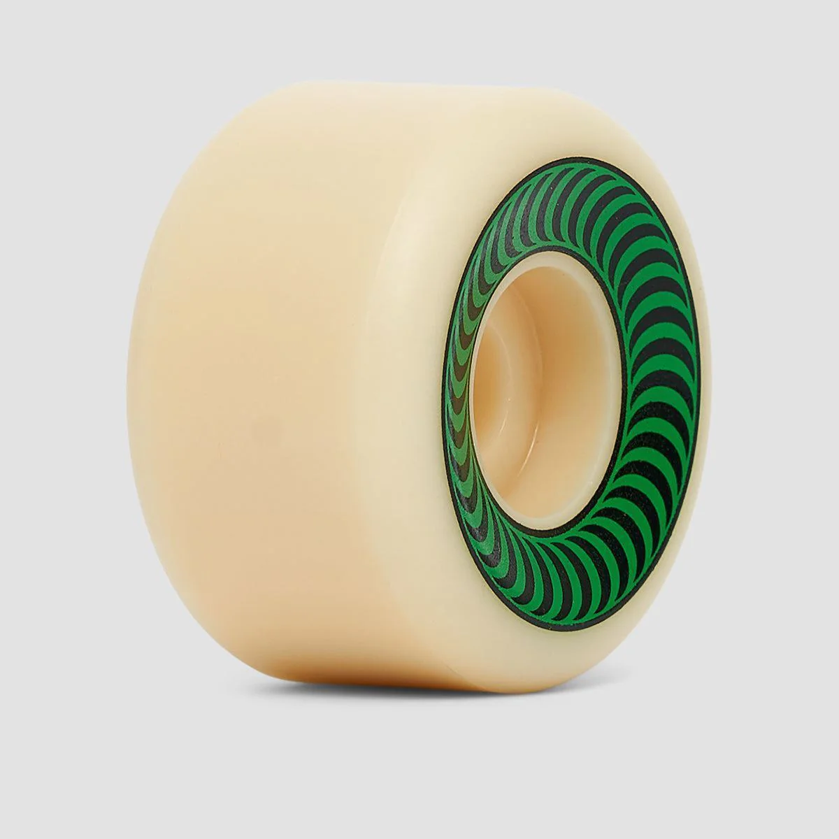 Spitfire Formula Four OG Classic 99DU Skateboard Wheels Natural/Green 52mm - Image 2