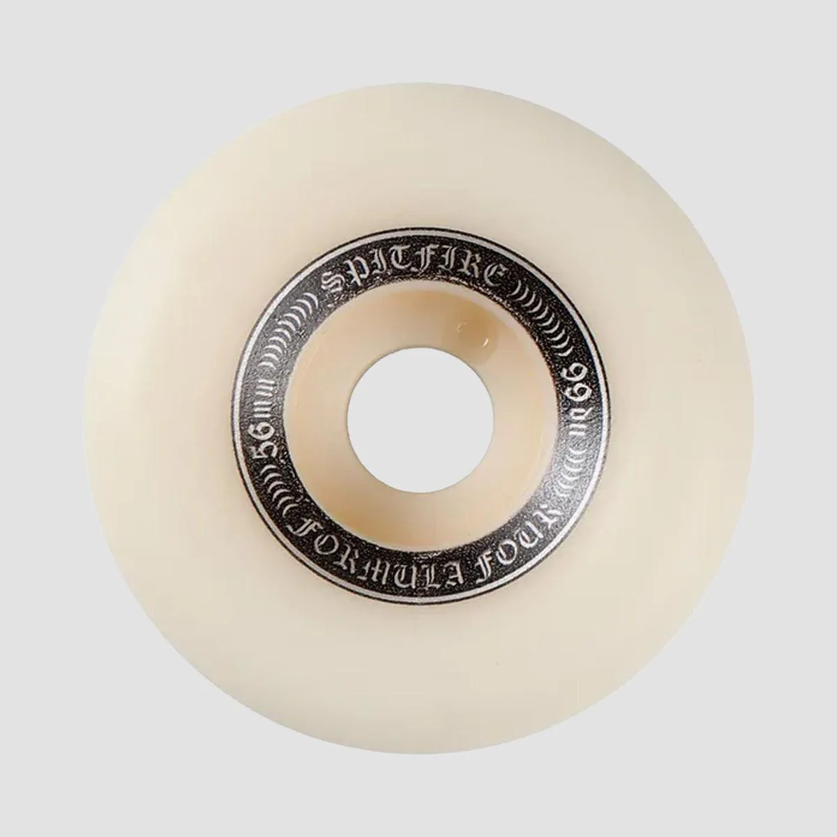 Spitfire Formula Four OG Classics 99DU Skateboard Wheels Natural/Blue 56mm - Image 2