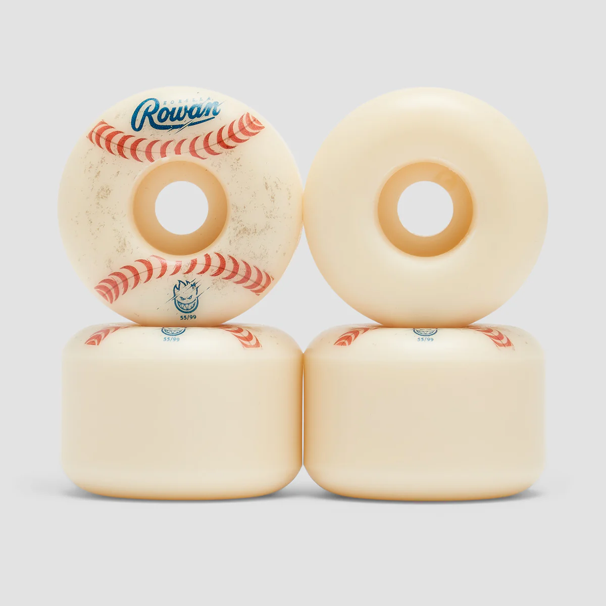 Spitfire Formula Four Rowan Spitball Radial Full 99DU Wheels Natural 55mm