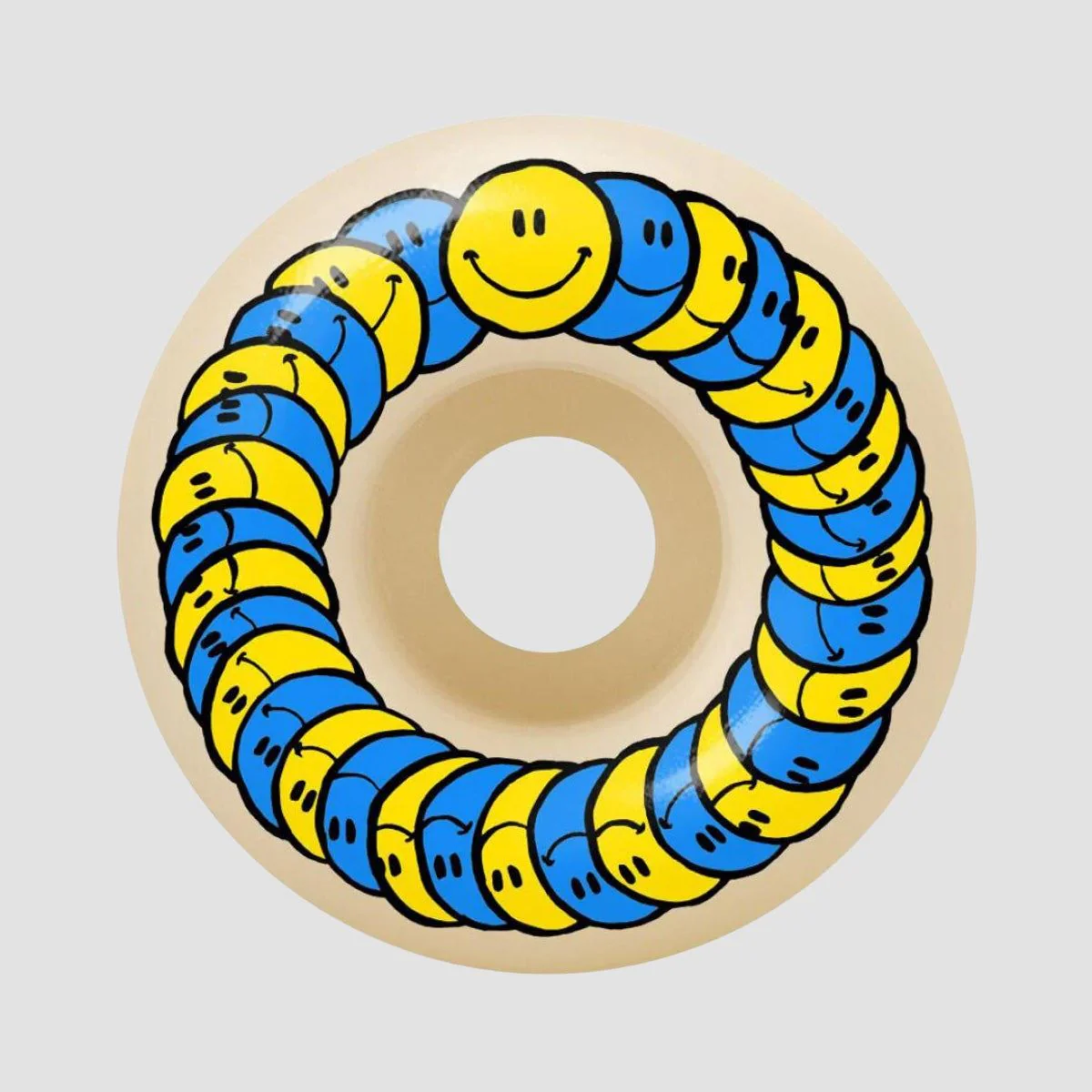 Spitfire Formula Four Spanky Happy Classic 99DU Skateboard Wheels Natural 54mm