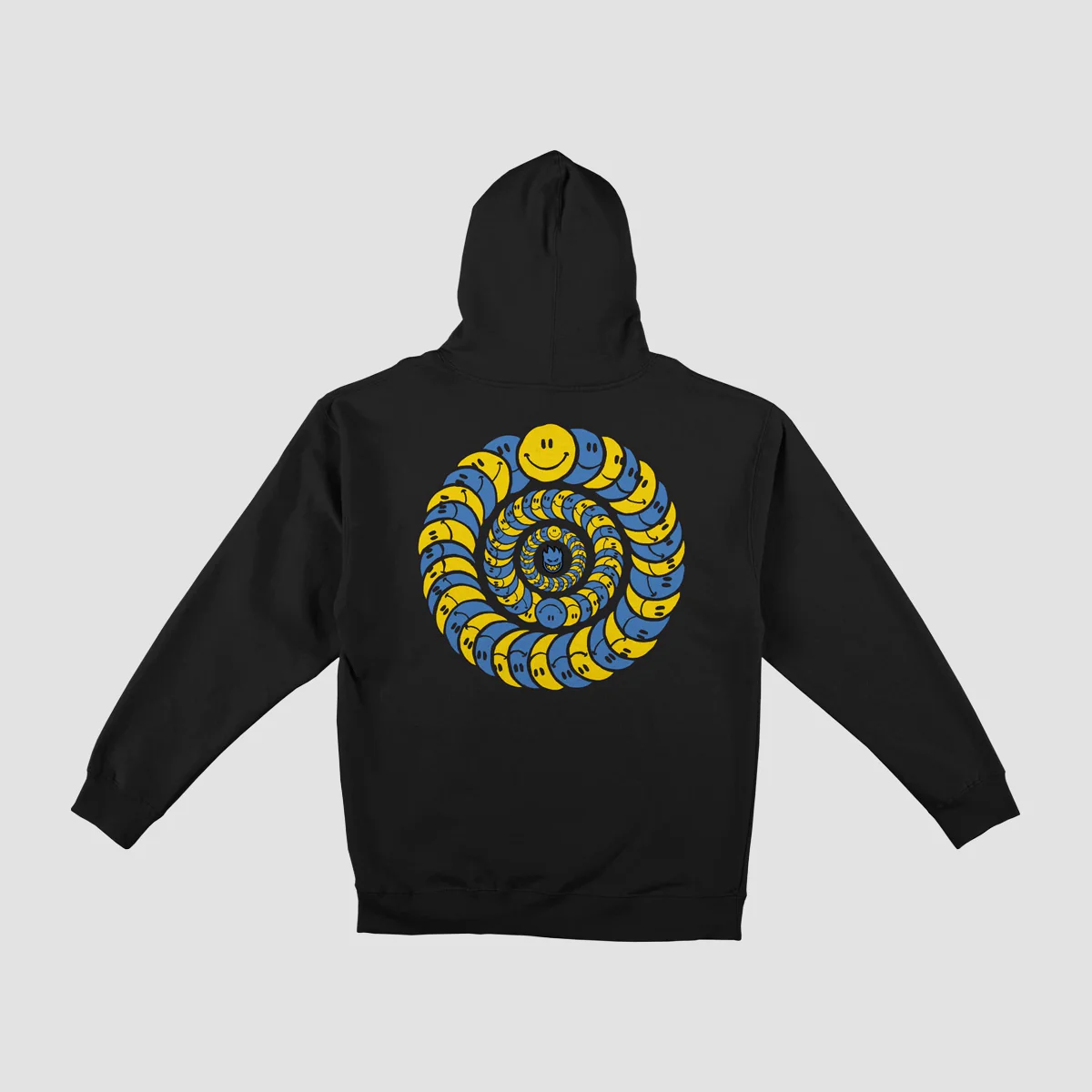 Spitfire Happy Classic Pullover Hoodie Black