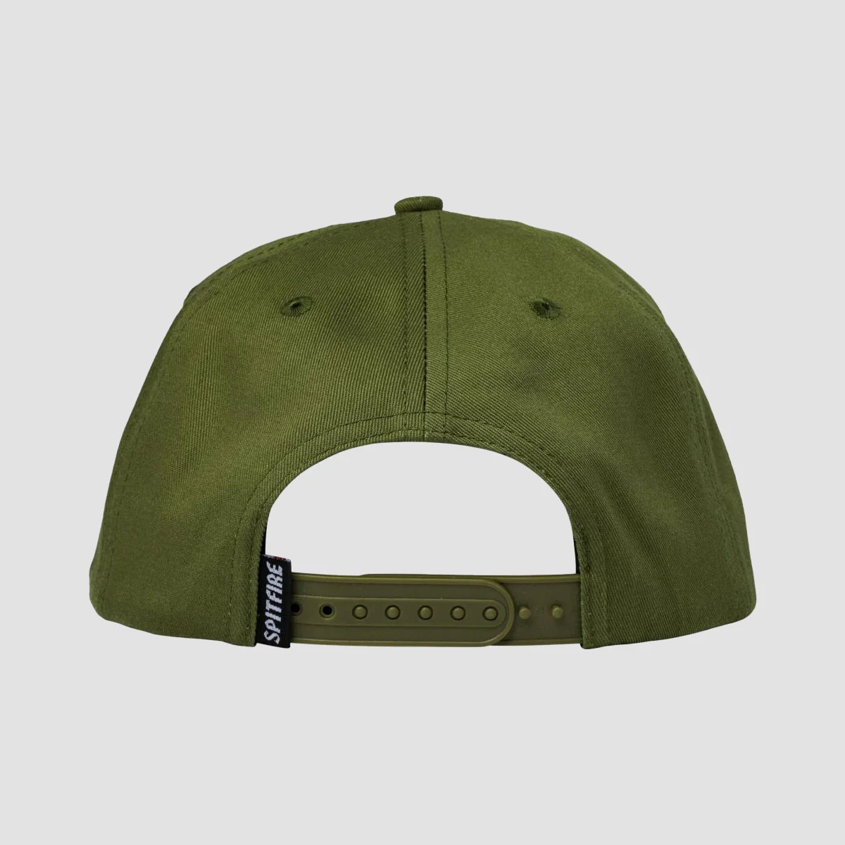 Spitfire Old E Arch Snapback Cap Olive/Gold - Image 2