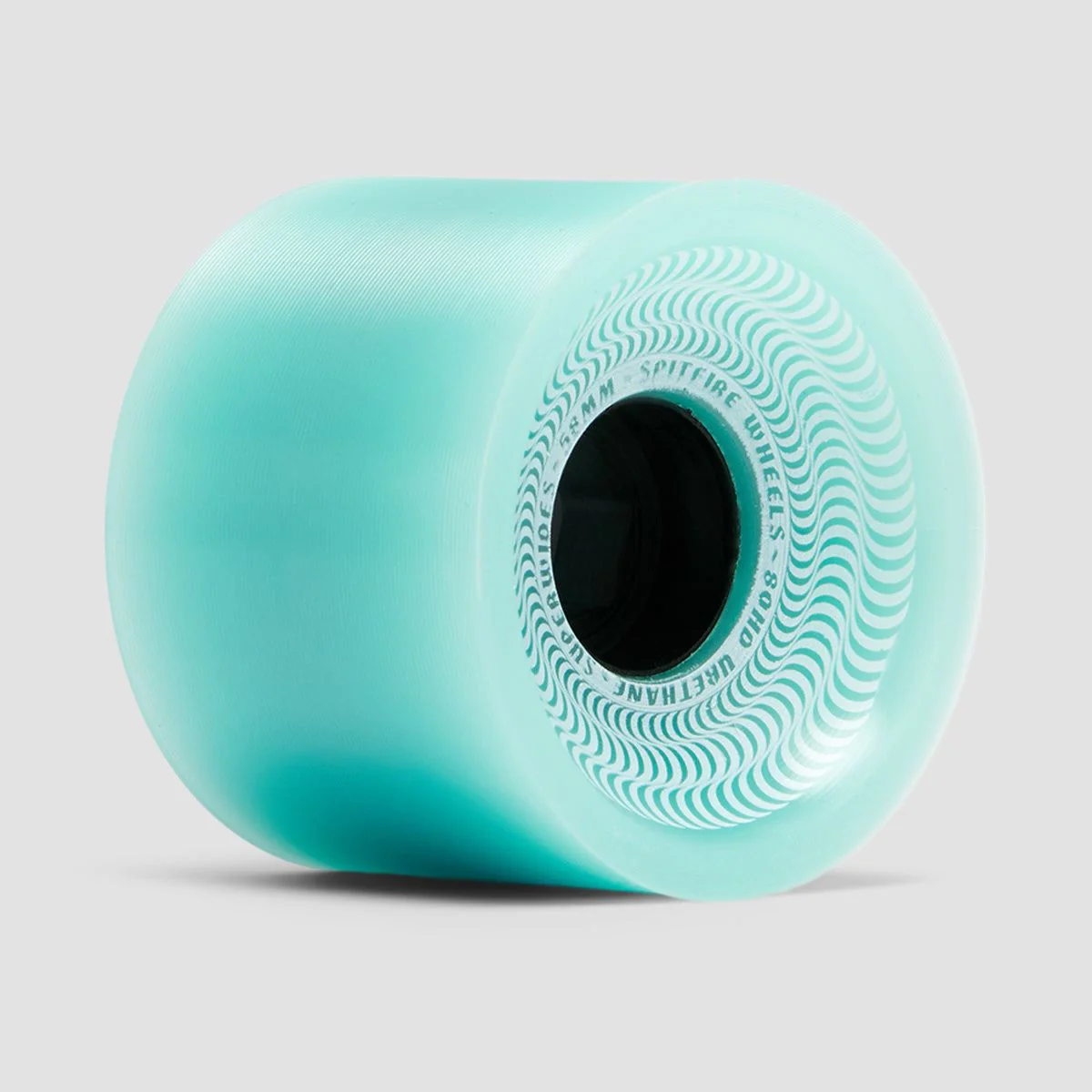 Spitfire Superwide 80HD Skateboard Wheels Seafoam Blue 58mm - Image 2