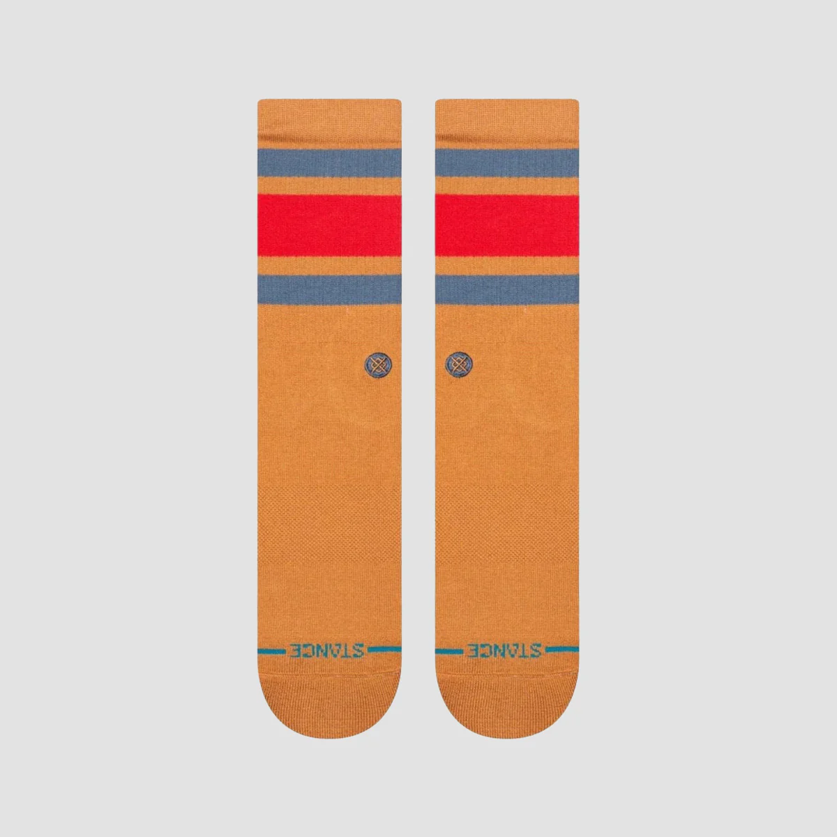Stance Boyd ST Crew Socks Tan Brown - Image 2