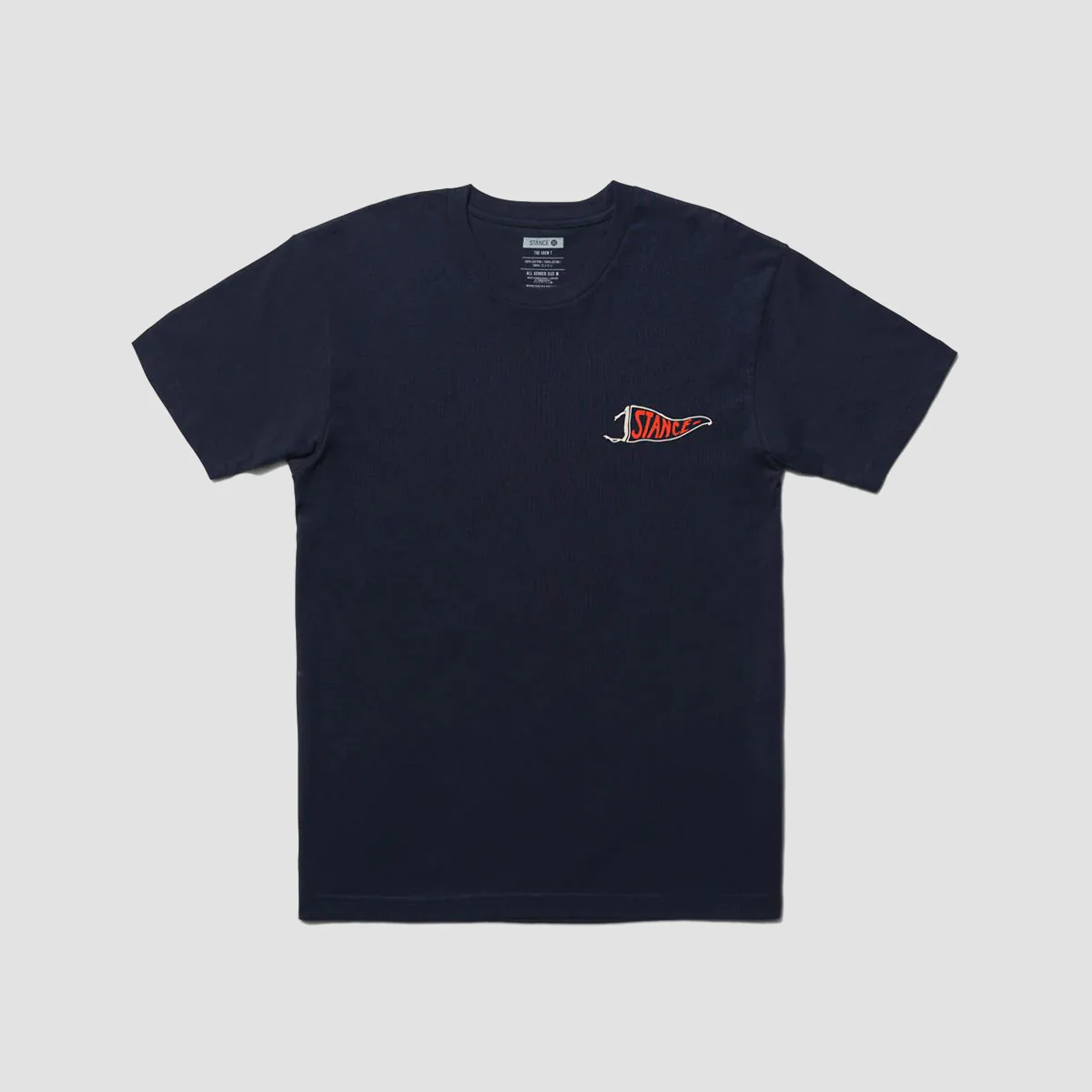 Stance Free Bird T-Shirt Navy - Image 2