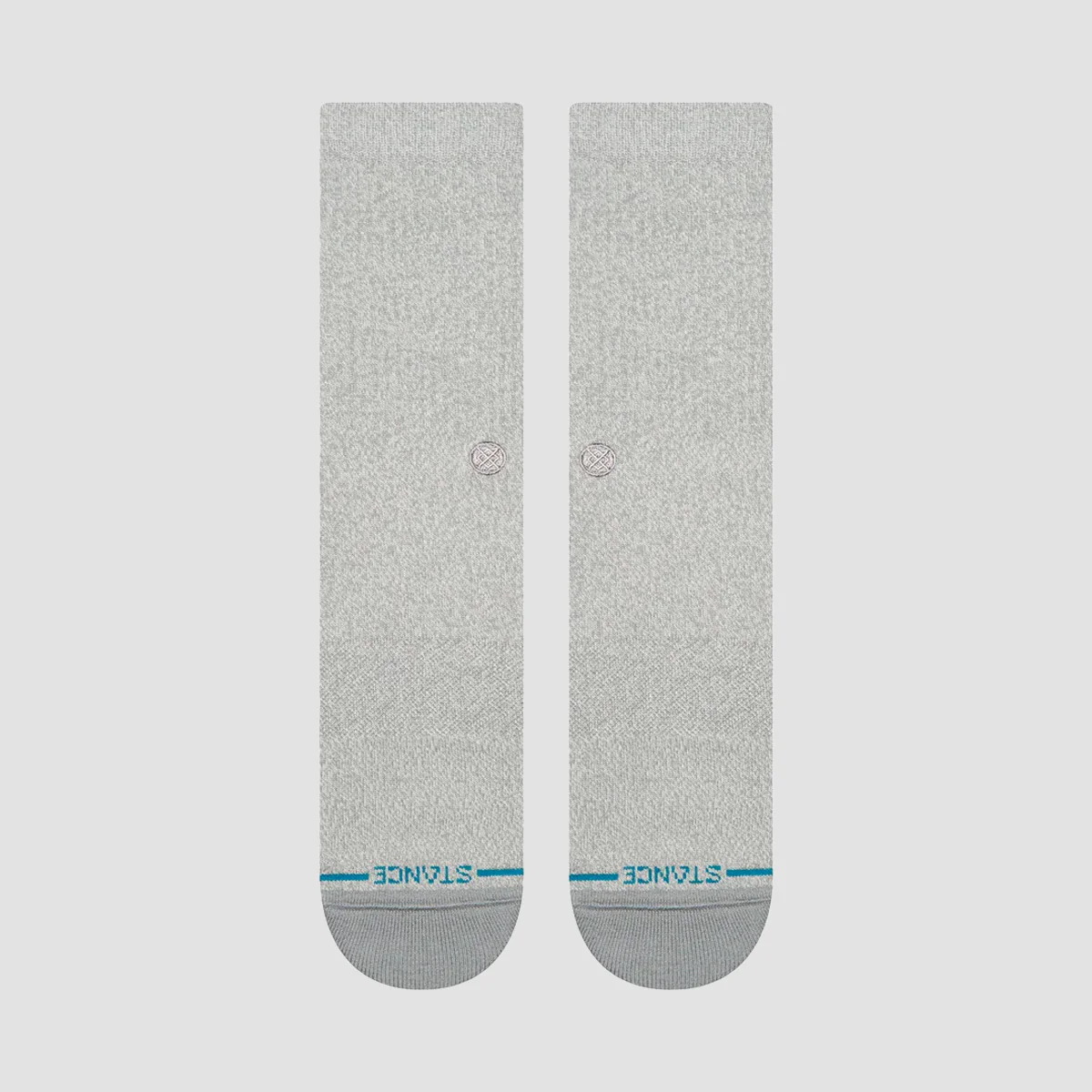 Stance Icon Crew Socks Grey Heather