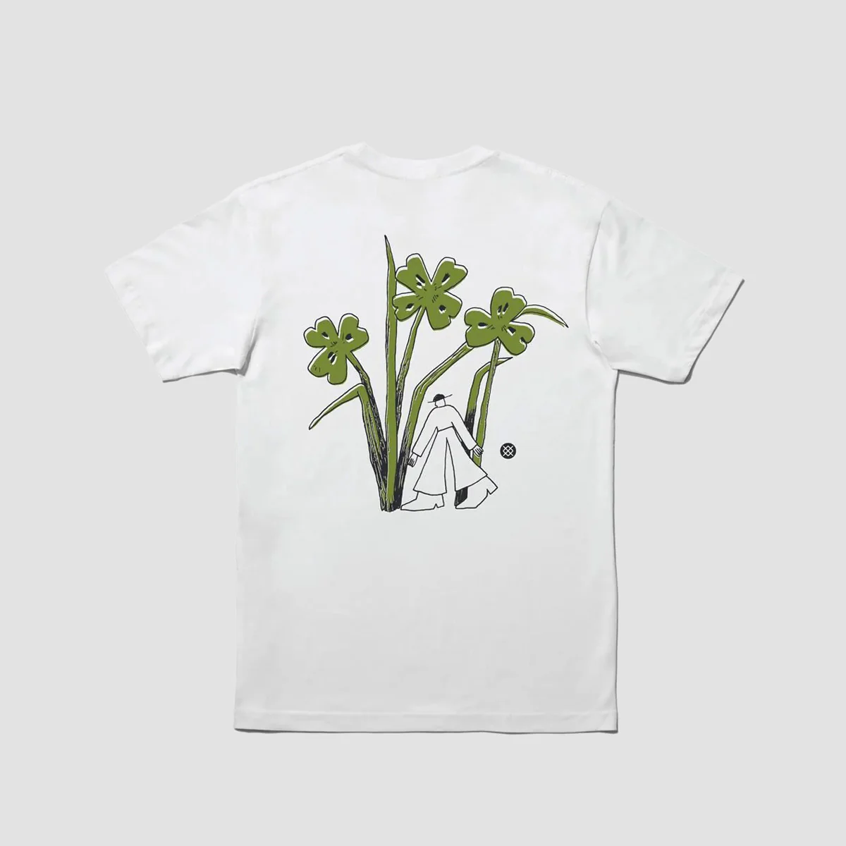 Stance Lucky Rainbow T-Shirt White - Image 2