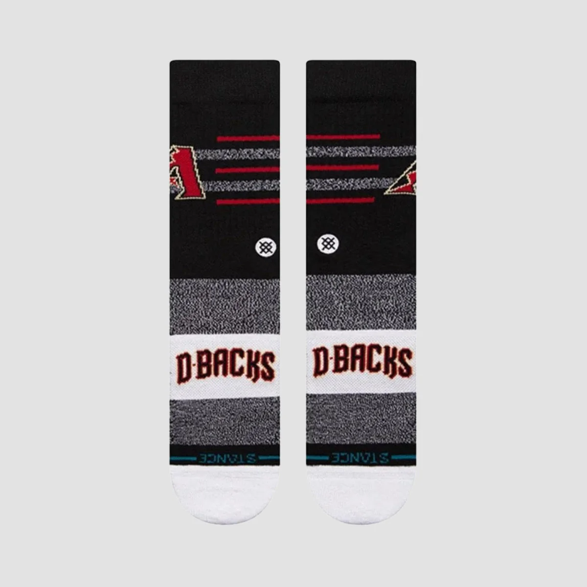 Stance MLB Arizona Diamondbacks Closer Crew Socks Black - Image 2