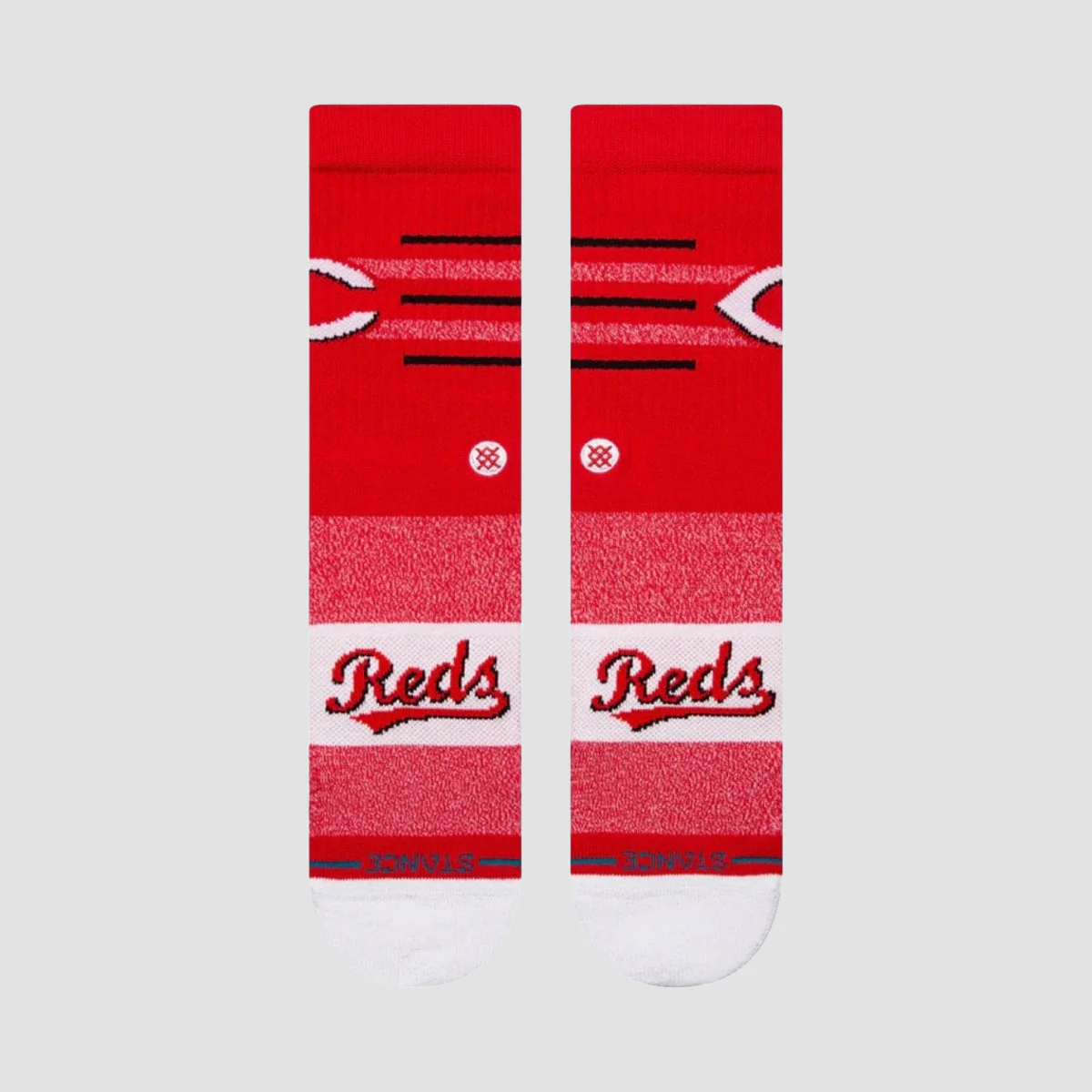 Stance MLB Cincinnati Reds Closer Crew Socks Red - Image 2