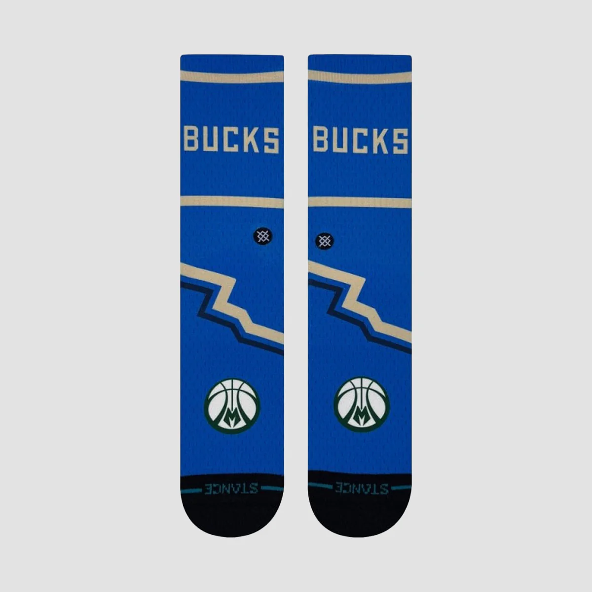 Stance NBA Milwaukee Bucks City Edition 2025 Socks Multi - Image 2