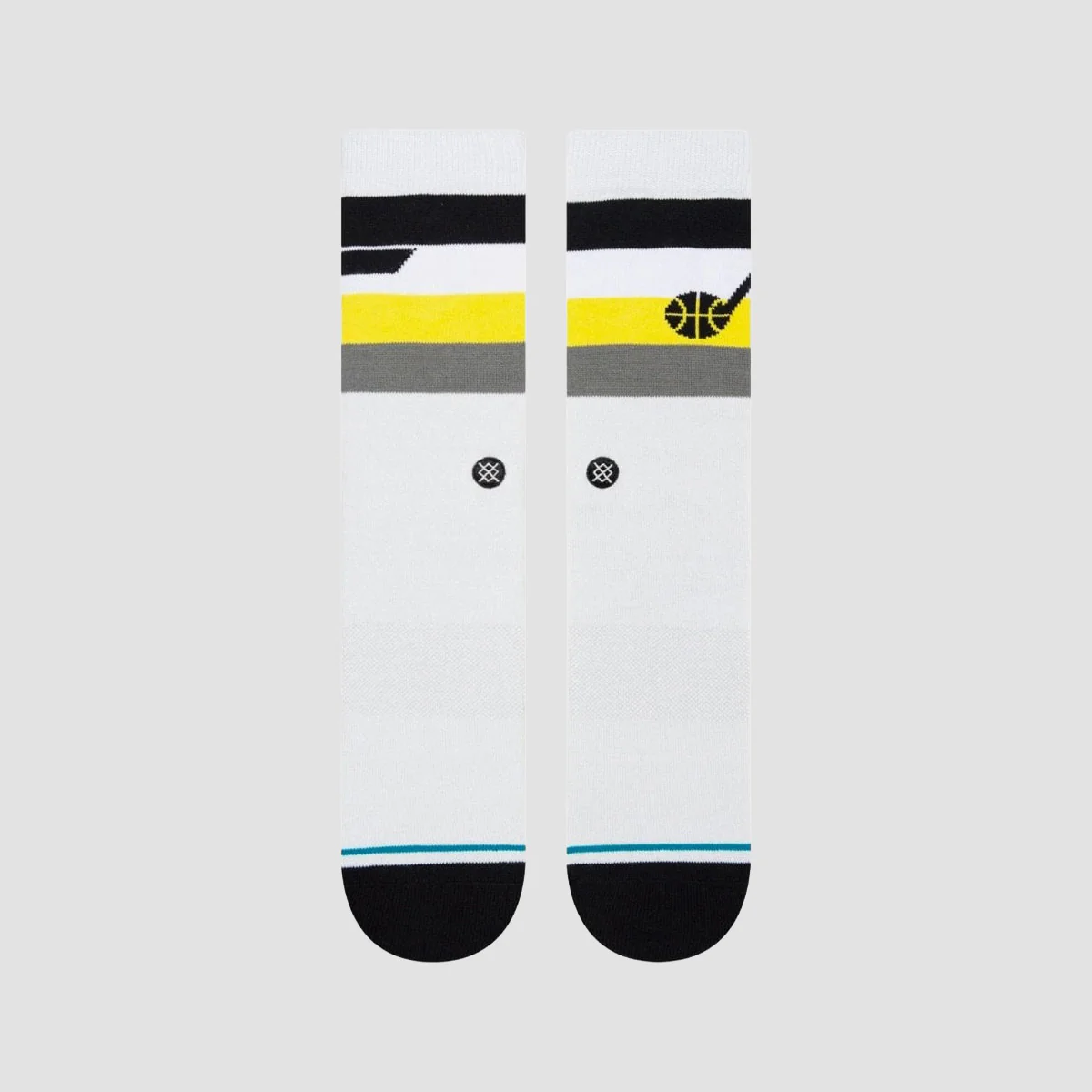 Stance NBA Utah Jazz ST Crew Socks Black - Image 2