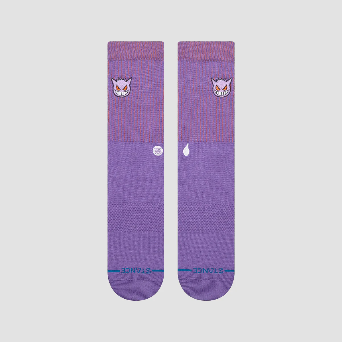 Stance Pokemon Gengar Crew Socks Purple - Image 2