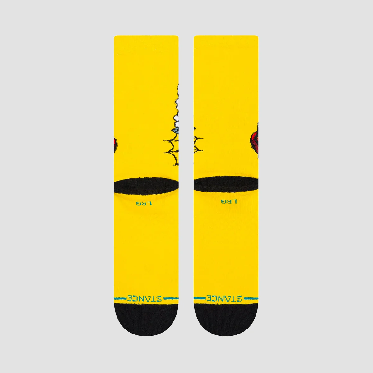 Stance Spiderman Spidey SZN Socks Yellow - Image 2