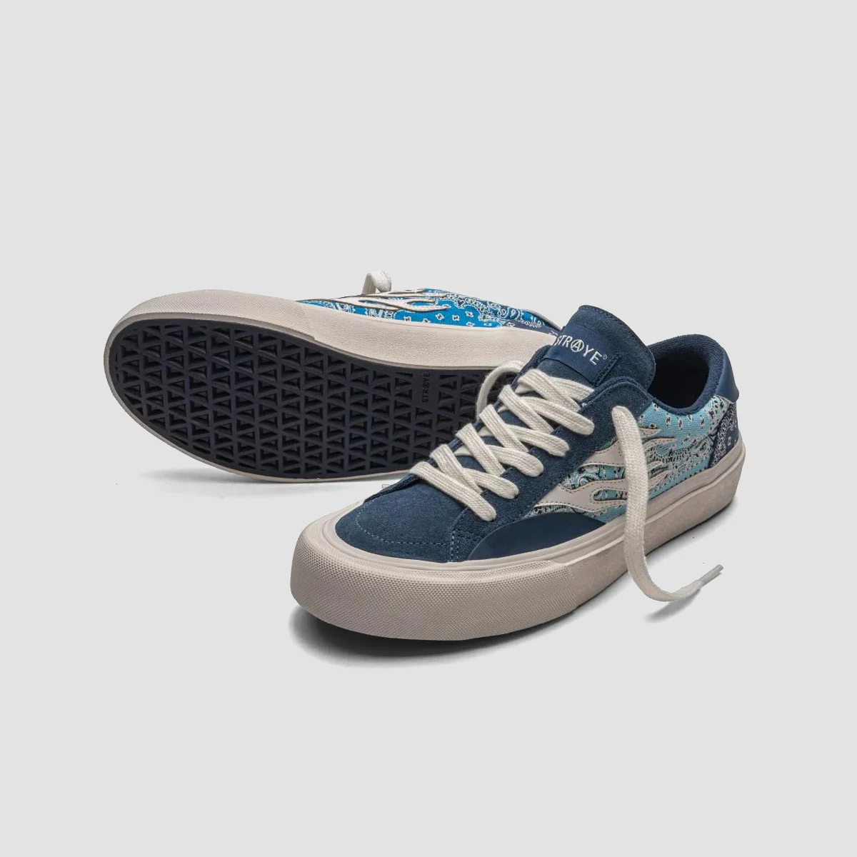 STRAYE Logan Shoes - Blue Bandanas - Image 2