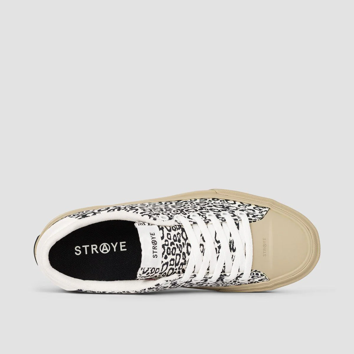 STRAYE Stanley Shoes - Cheetah White - Image 4