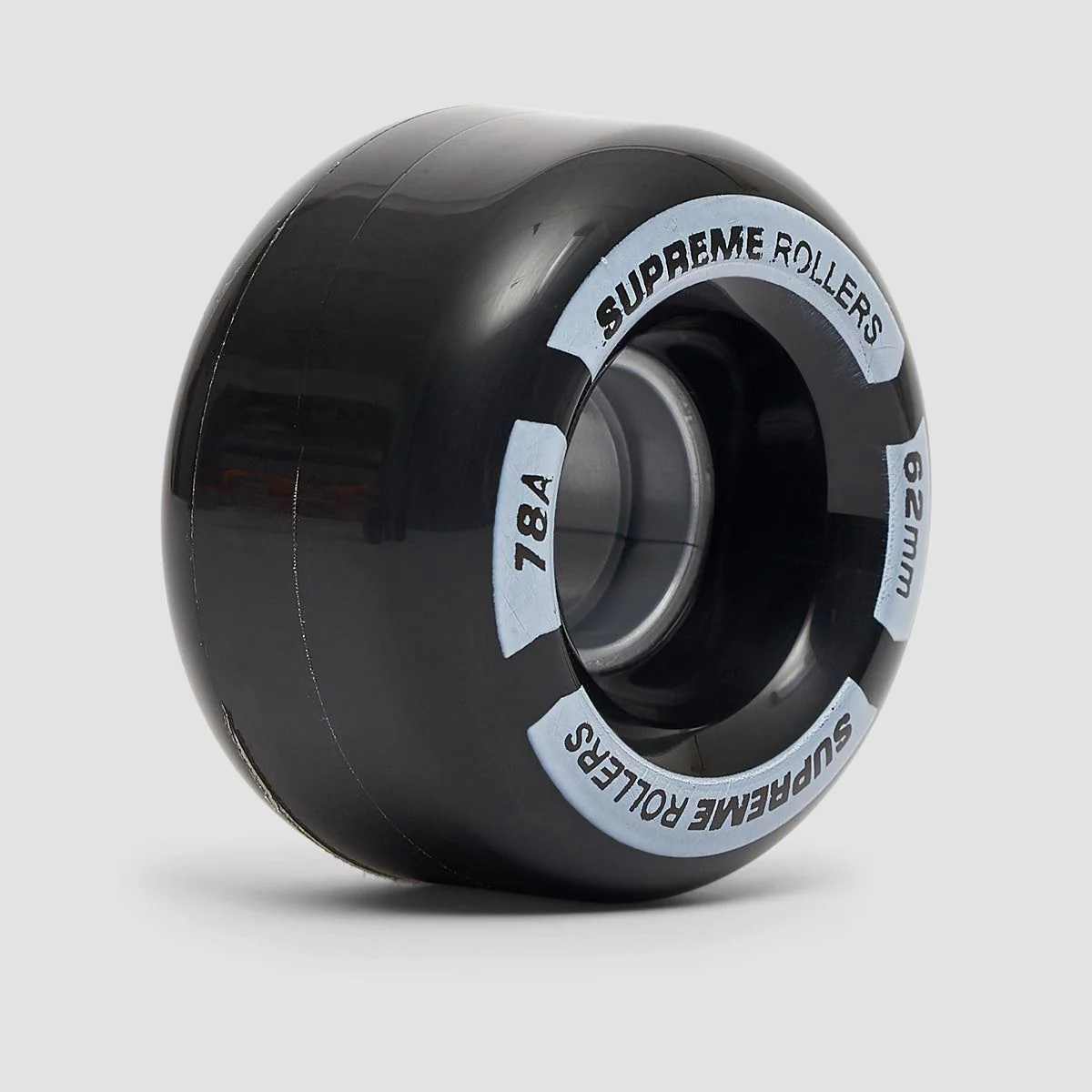 Supreme 78A Rollers Quad Wheels x4 Black 62mm - Image 2