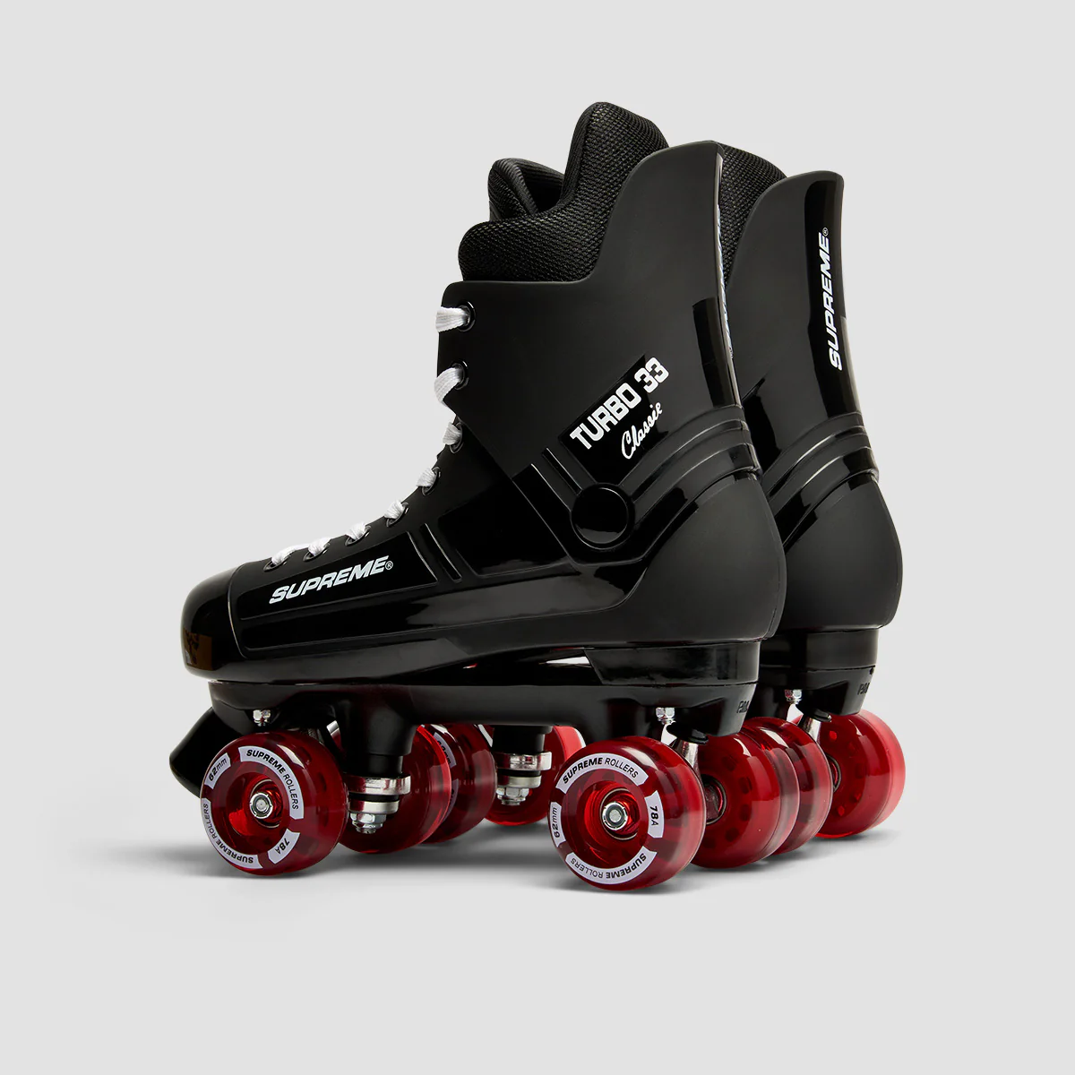 Supreme Turbo 33 Nylon Quad Skates Black/Red - Image 3