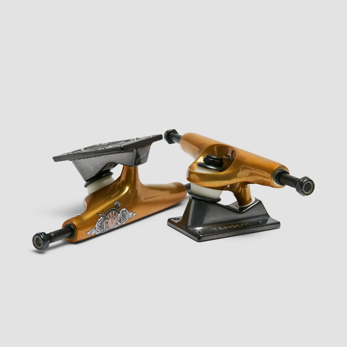 Tensor Aluminum Love 5.5 Skateboard Trucks 1 Pair TJ Rogers - 8.25" - Image 3