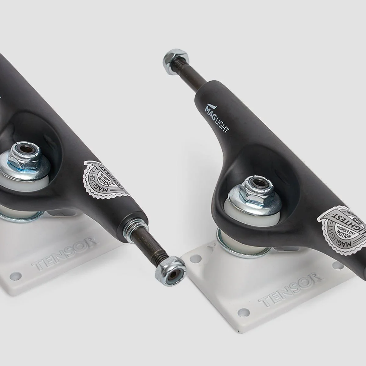 Tensor Mag Light 5.25 Trucks 1 Pair Black/White - 8" - Image 5