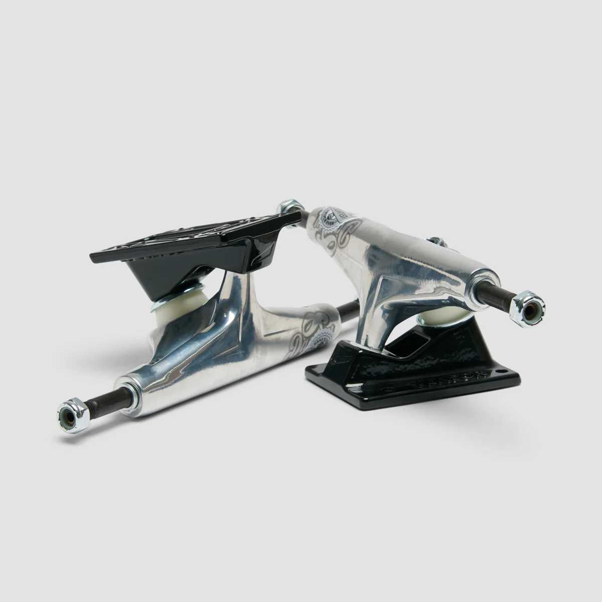 Tensor Mag Light Glossy 5.25 Skateboard Trucks 1 Pair Daewon Song/Silver - 8" - Image 3