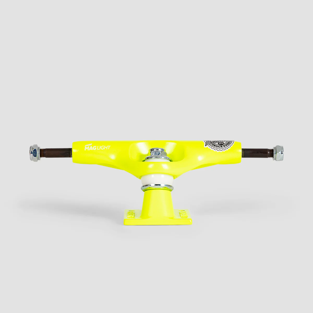 Tensor Mag Light Glossy 5.25 Skateboard Trucks 1 Pair Safety Yellow - 7.875" - Image 2