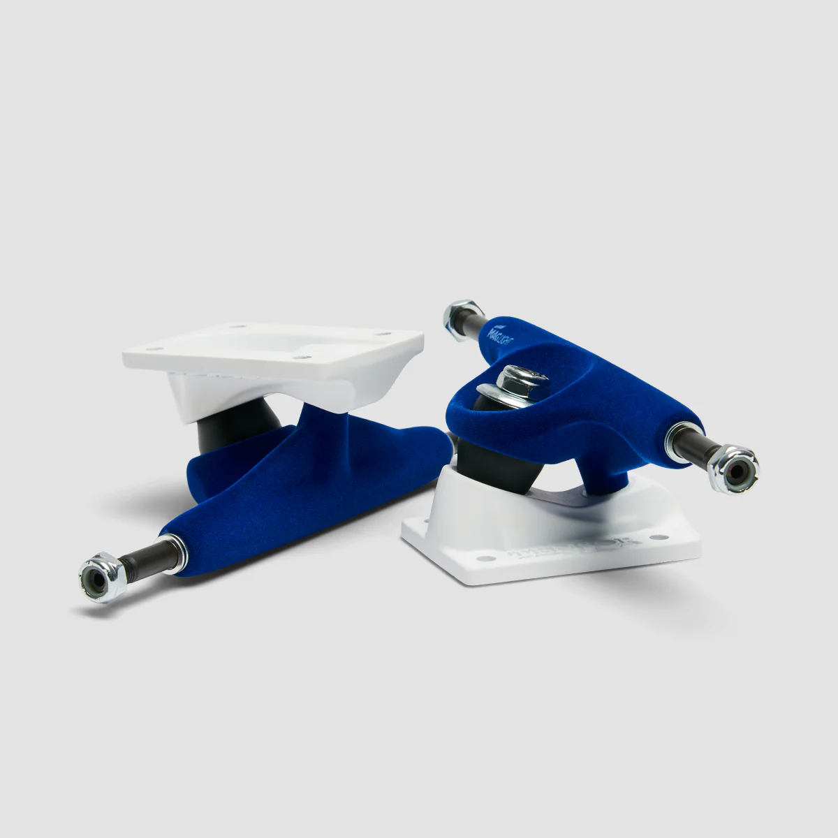 Tensor Mag Light Lo Velvet 5.25 Skateboard Trucks 1 Pair Blue/White - 8" - Image 3