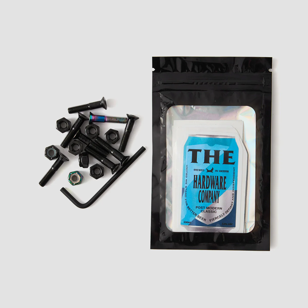 The Hardware Company THC Crafty Sesh Allen Truck BoltsĀ Black/Neo Diesel 1"