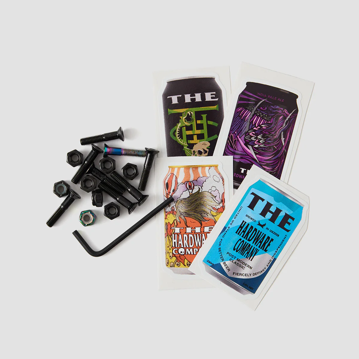 The Hardware Company THC Crafty Sesh Allen Truck BoltsĀ Black/Neo Diesel 1" - Image 2