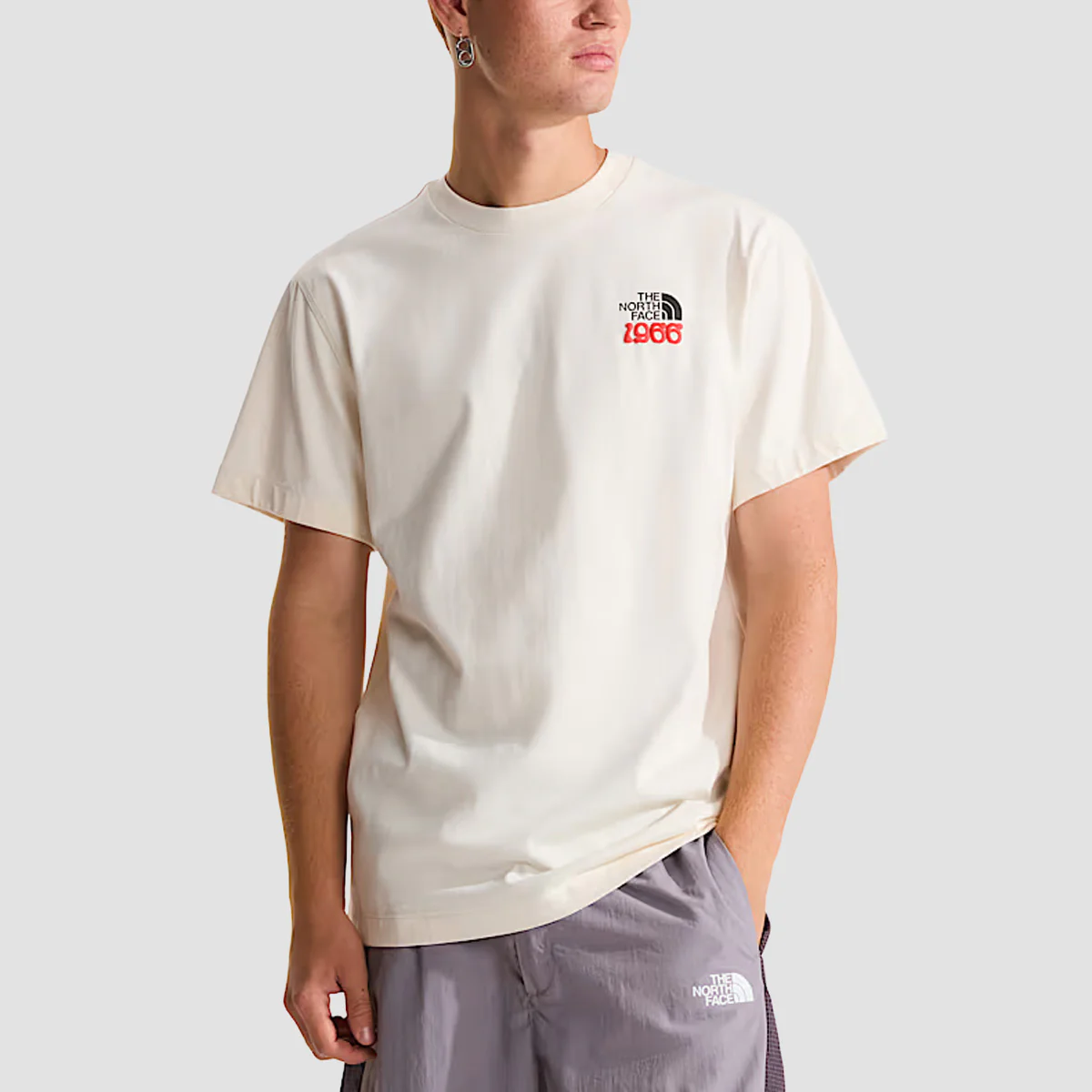 The North Face 1966 Motion Relaxed T-Shirt White Dune - Image 2