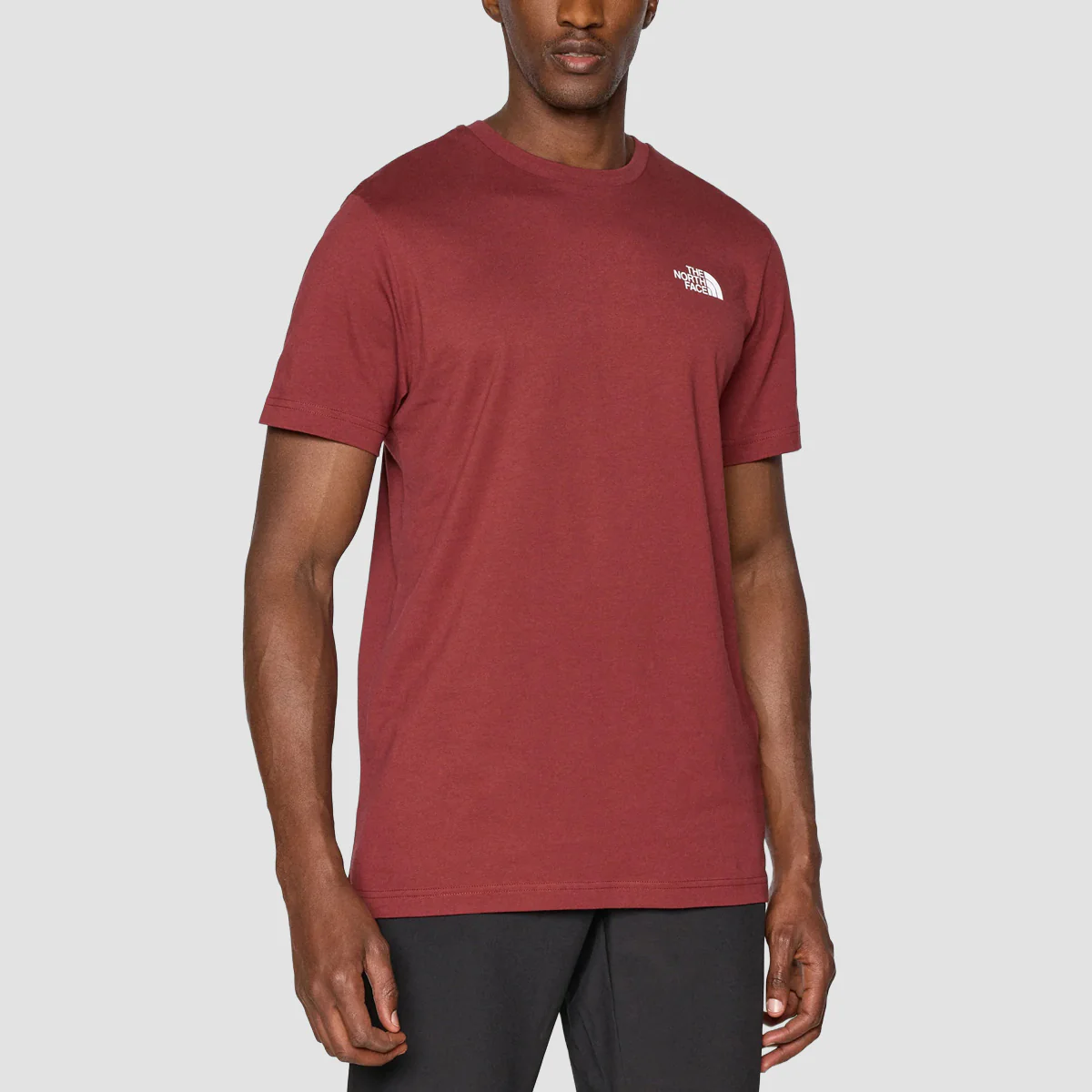 The North Face Box NSE T-Shirt Sumac/Asphalt Grey - Image 2