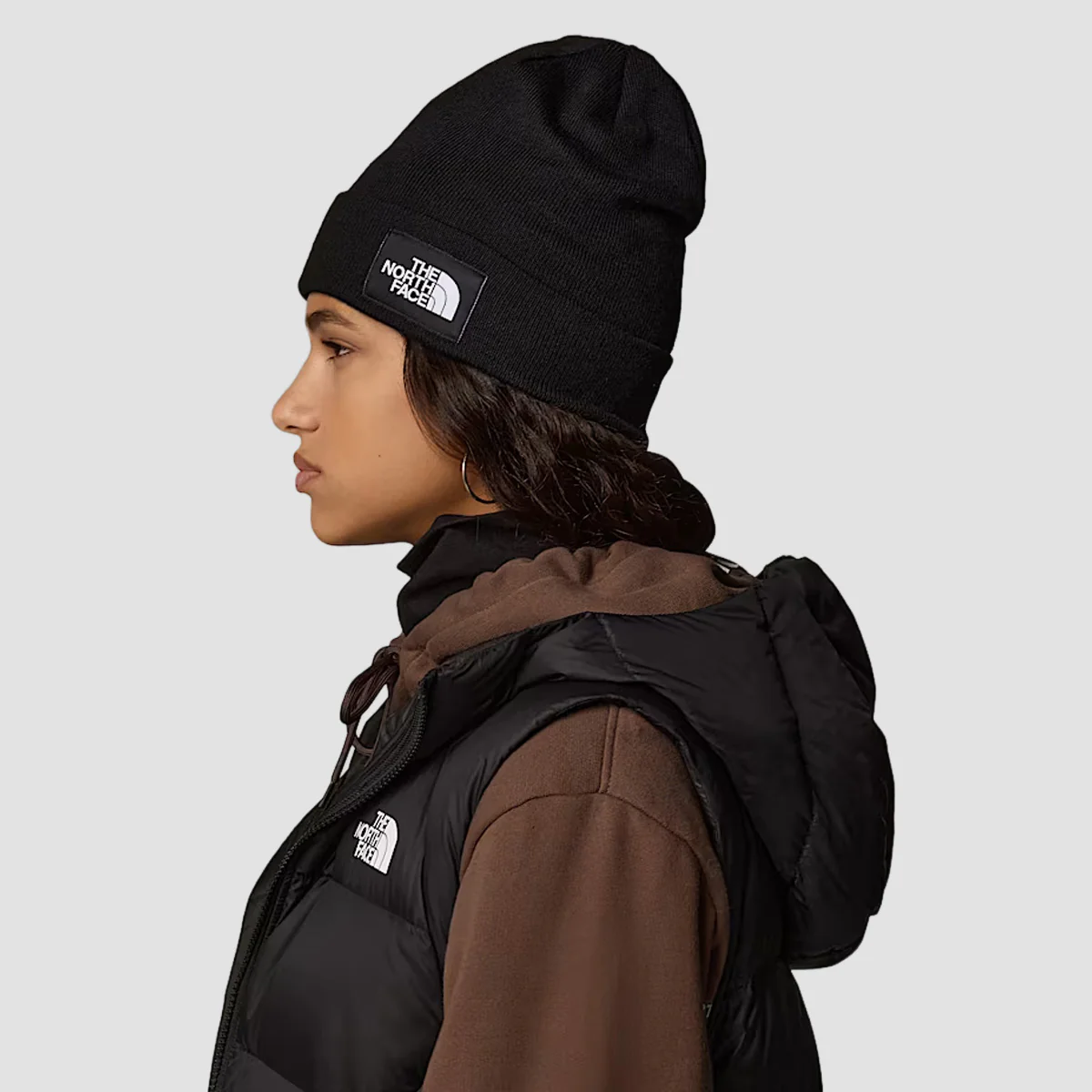 The North Face Dock Worker Recycled Beanie TNF Black - Image 2
