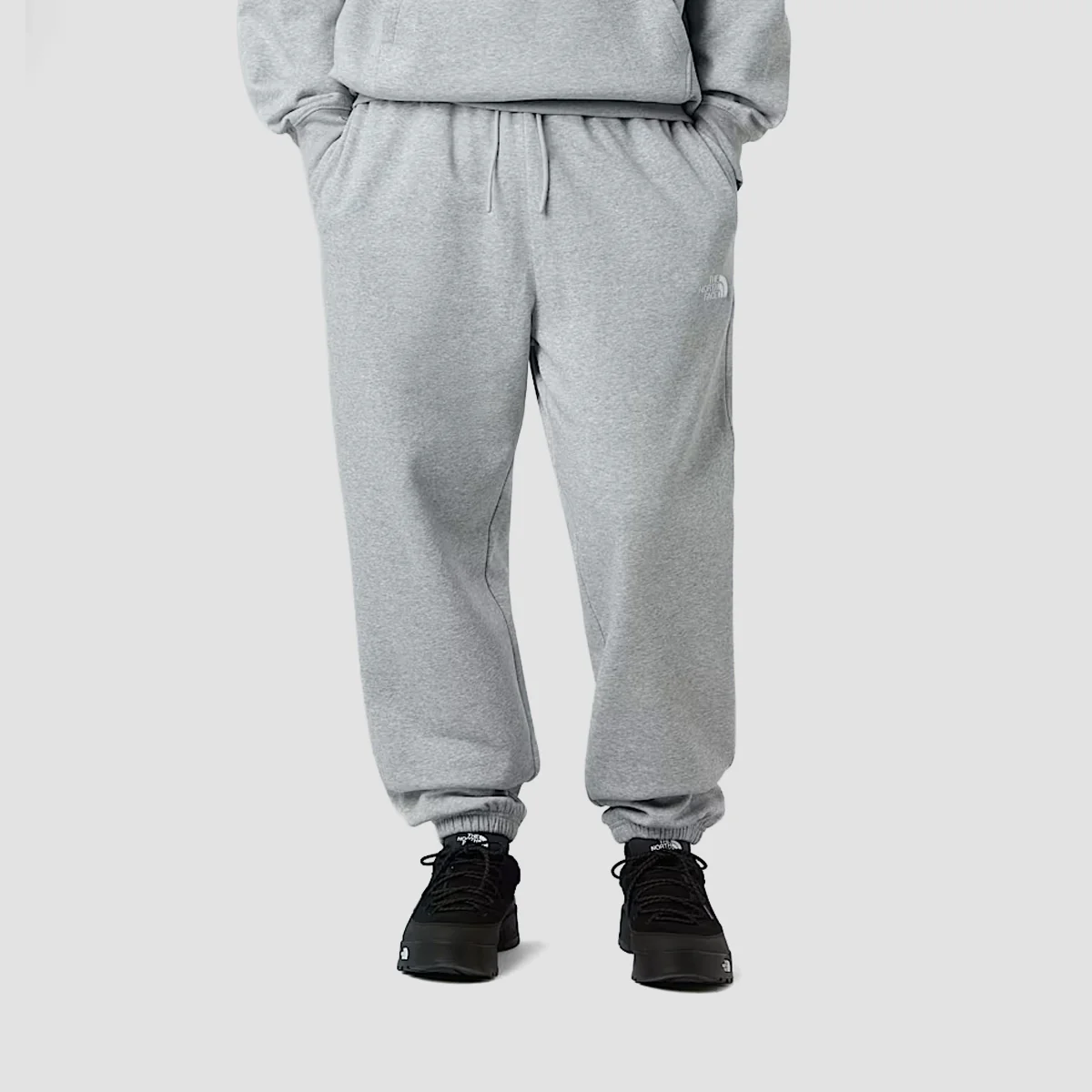 The North Face Essential Relaxed Straight Jogger Sweatpants TNF Light Grey Heather