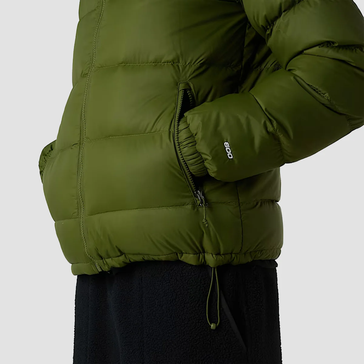 The North Face Hydrenalite Hooded Down Jacket Woodland Green - Image 3