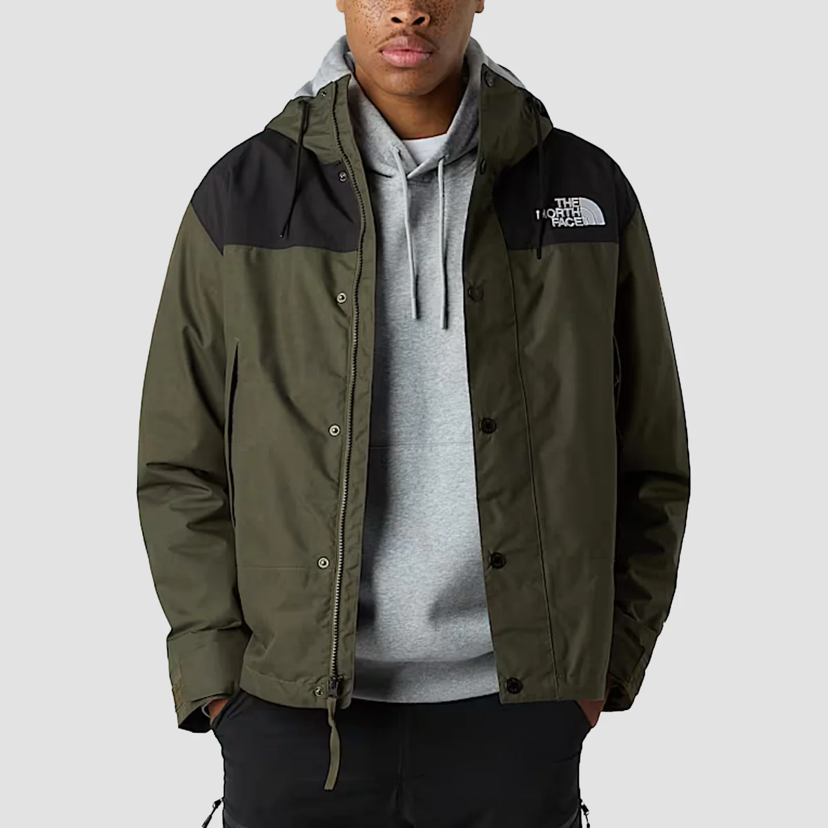 The North Face Reign On Jacket New Taupe Green/TNF Black - Image 3