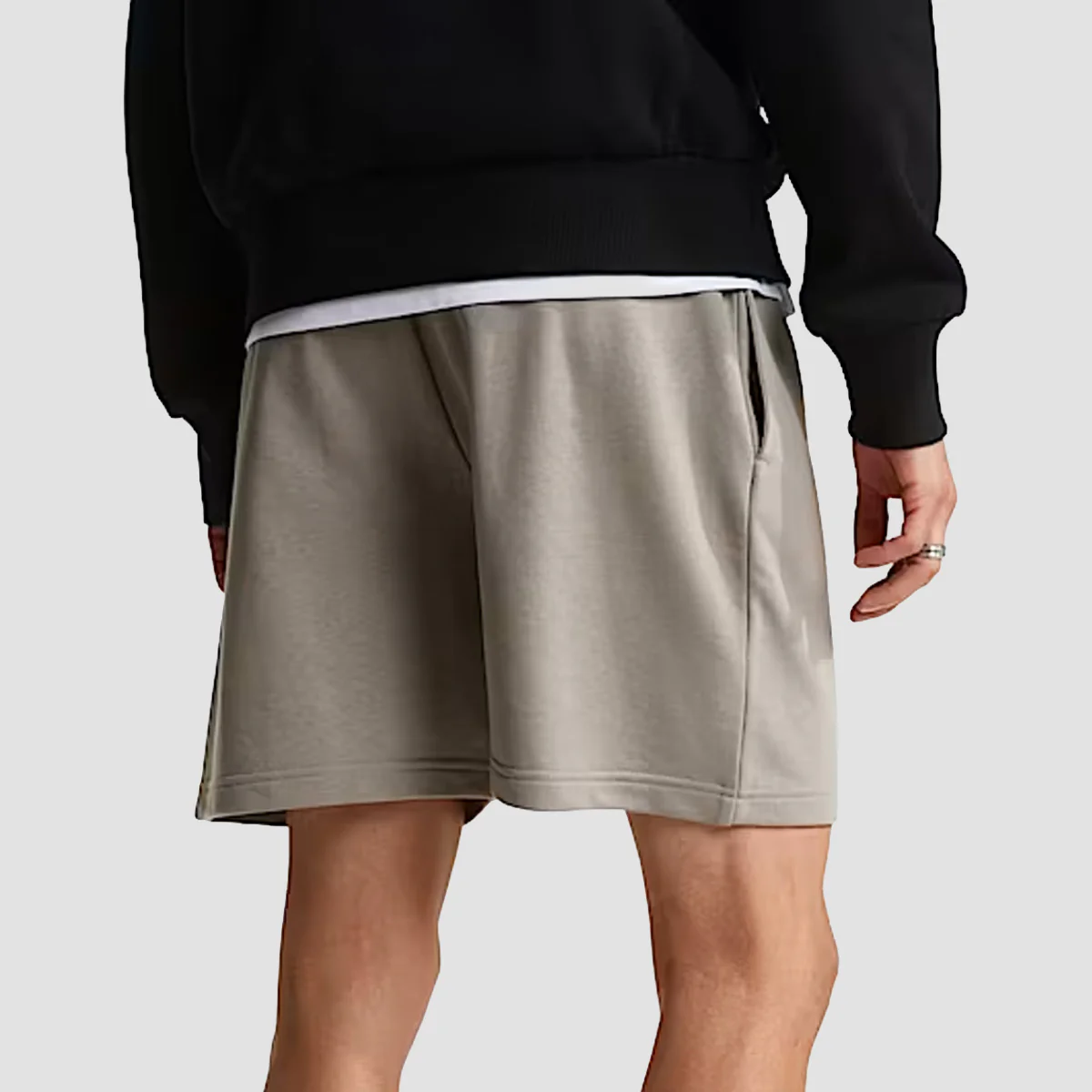 The North Face Simple Dome Light Regular Shorts Stone Slab - Image 3